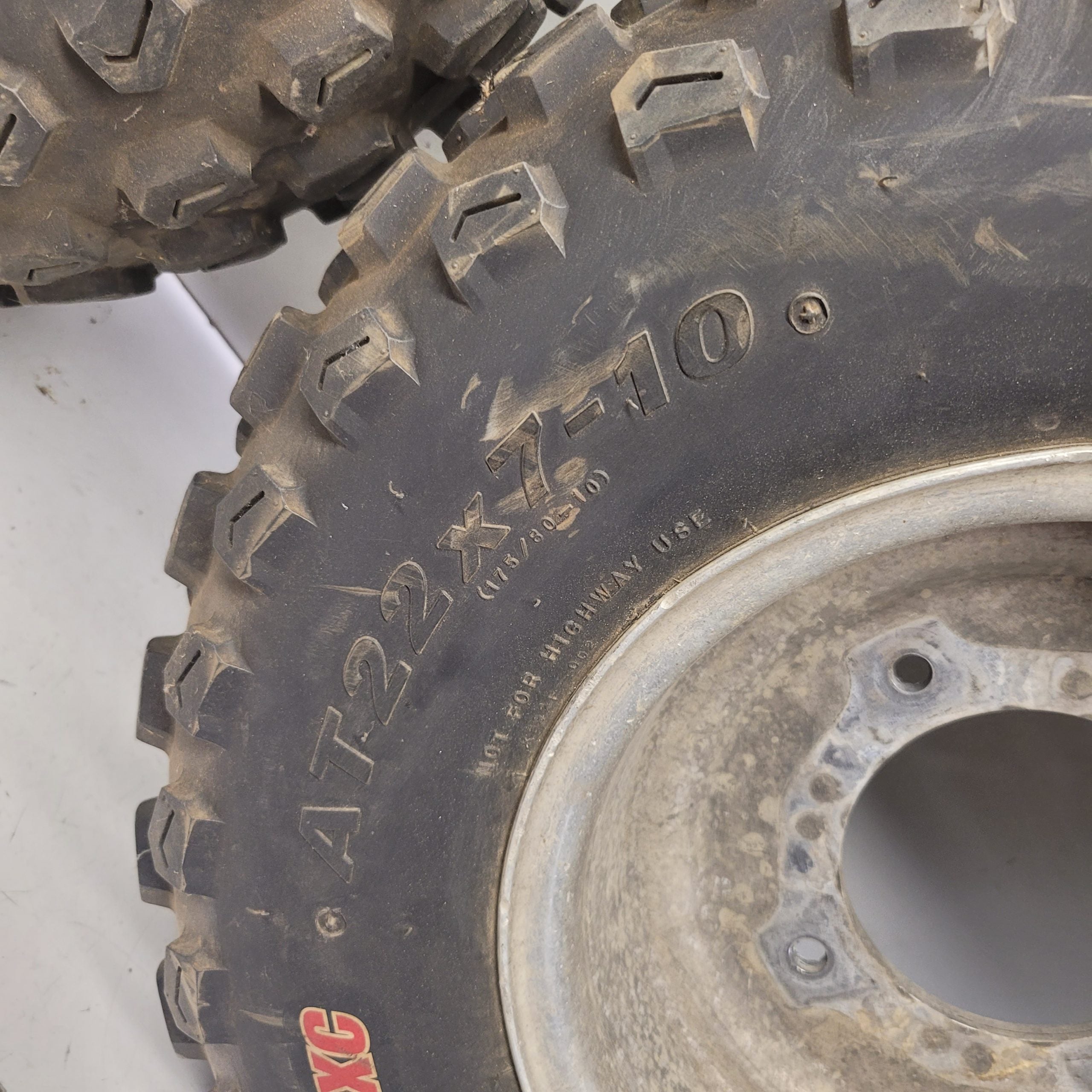 roues avant 10" suzuki 400 ltz