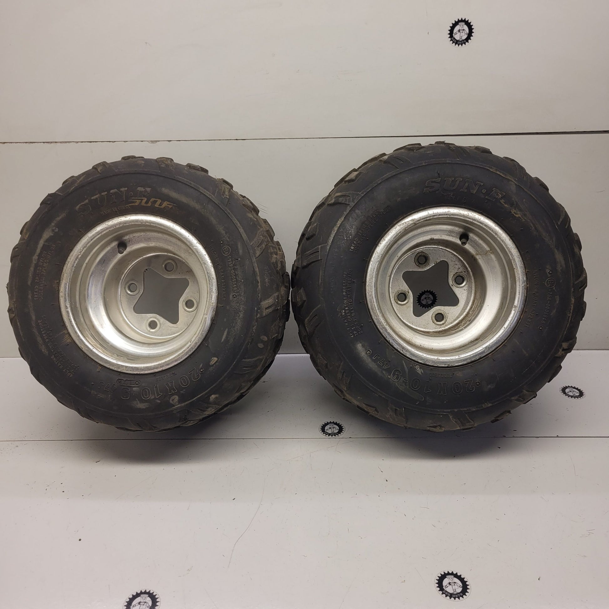 roues arrière 9" suzuki 400 ltz-1