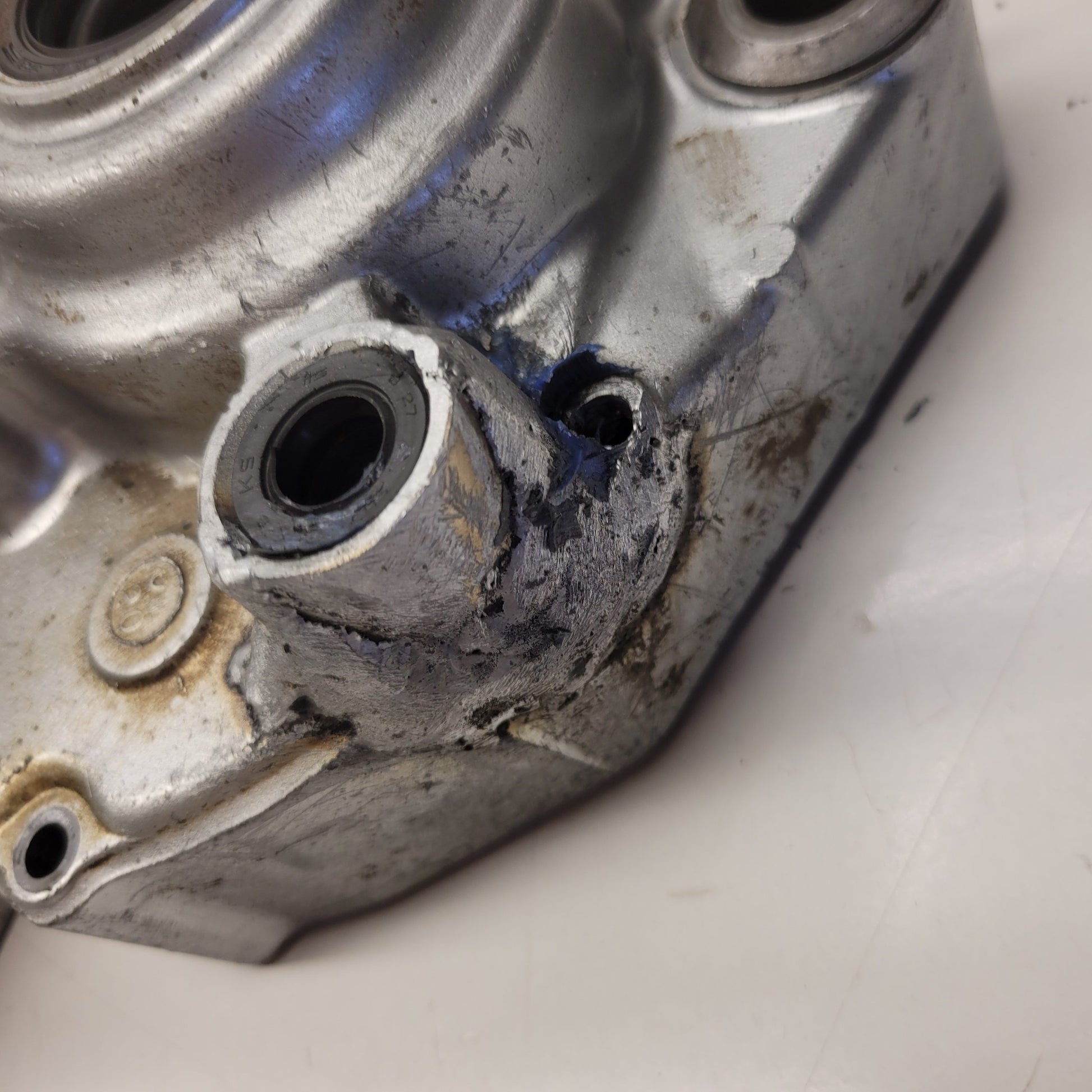 carters moteur en l'état yamaha 250 yz 1991-5