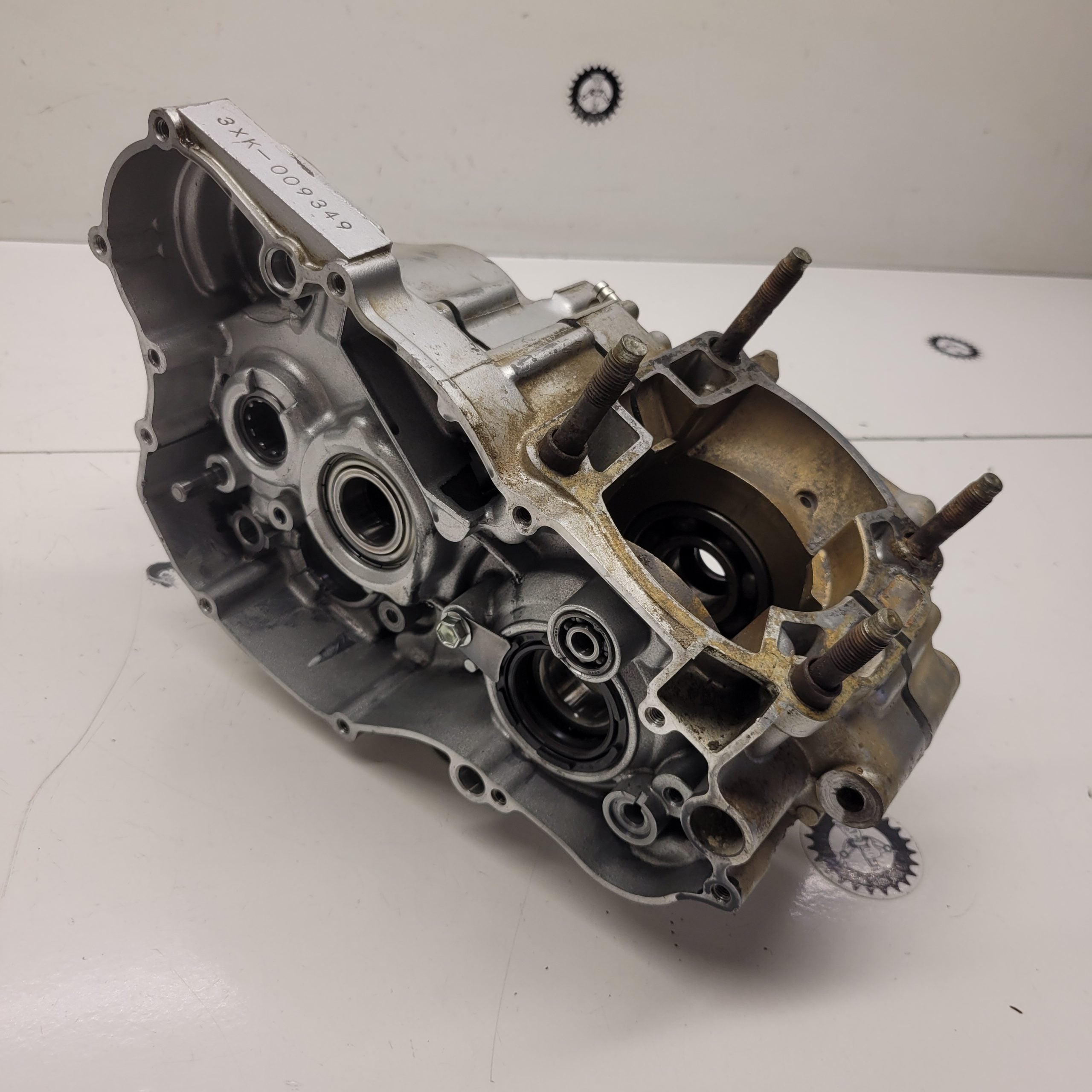 carters moteur en l'état yamaha 250 yz 1991-7