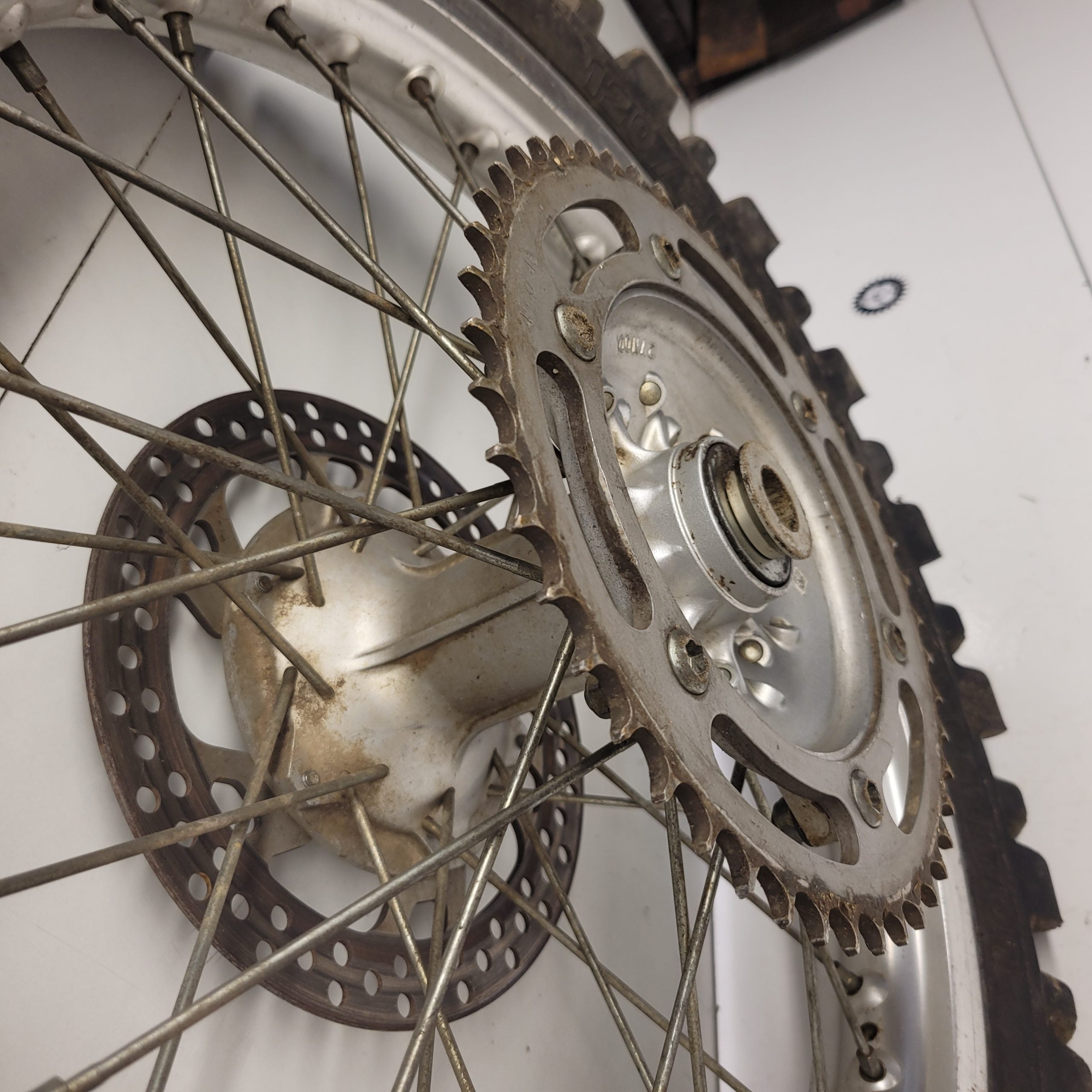roue arriere yamaha 250 yz 1991-3