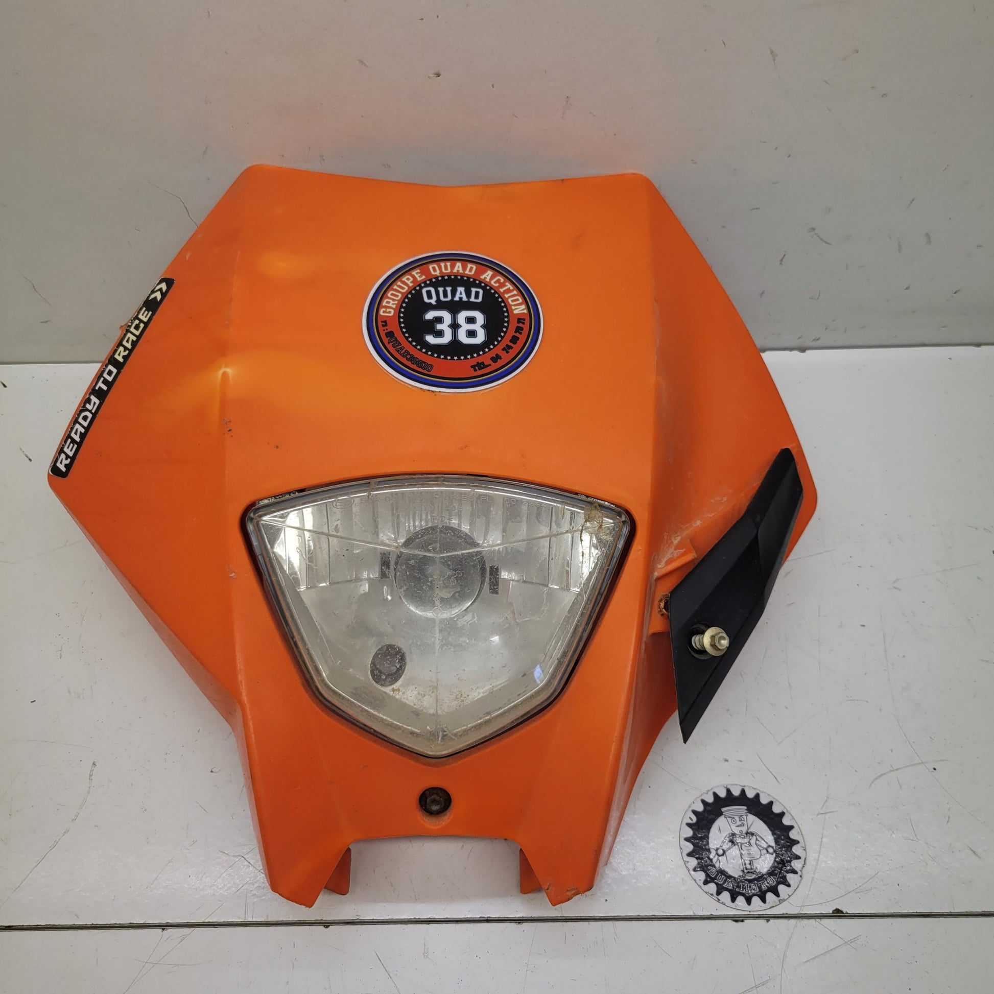 plaque phare ktm 250 excf 2006-1