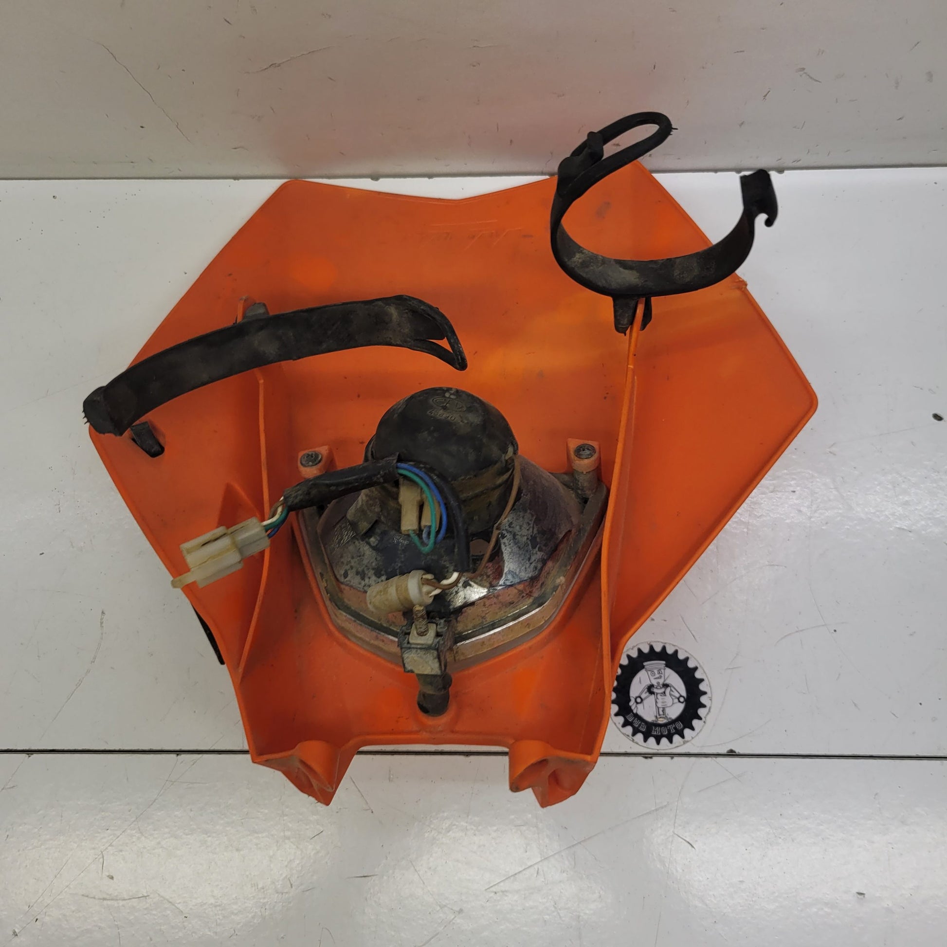 plaque phare ktm 250 excf 2006-2