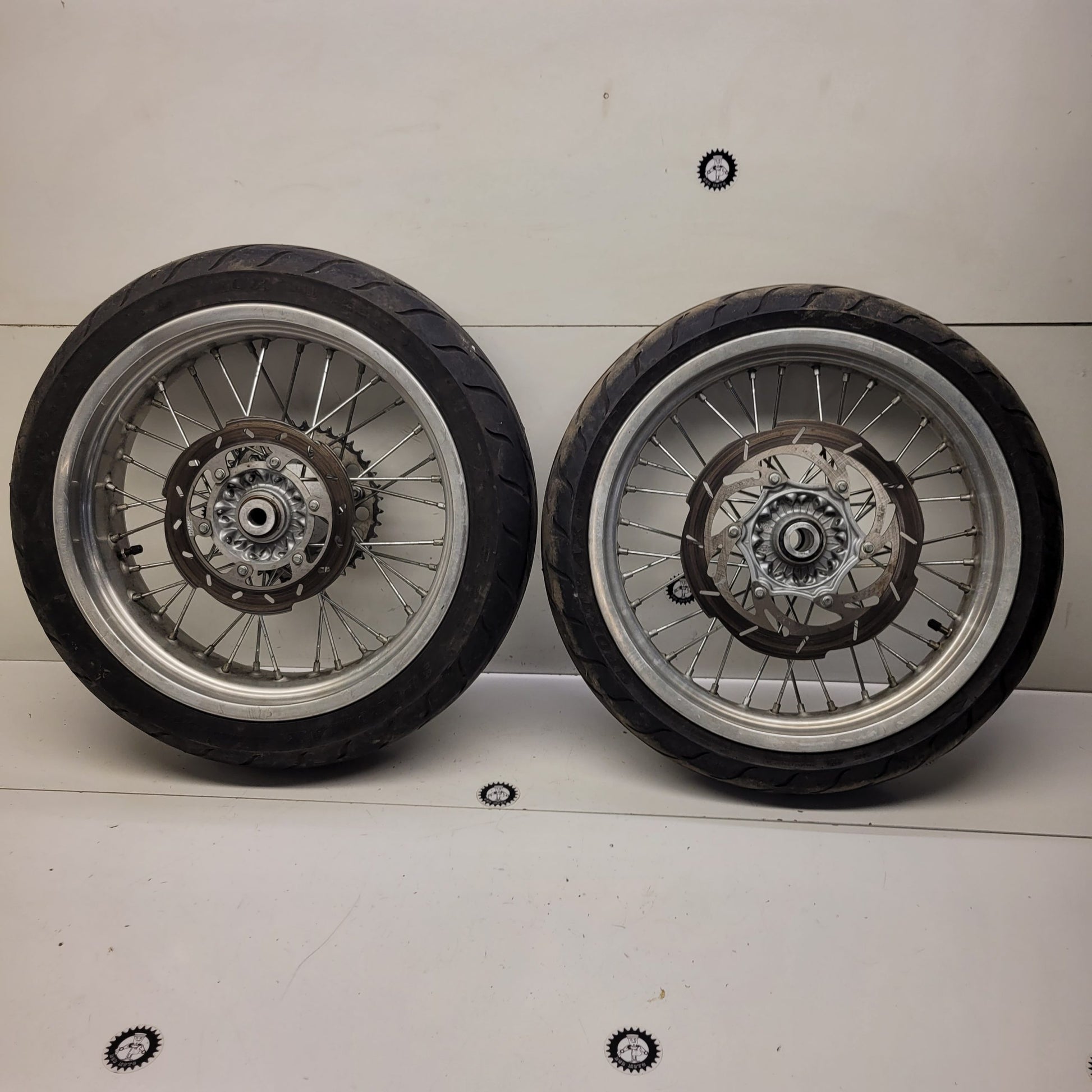 roues super motard 17" ktm 300 exc 2004-1