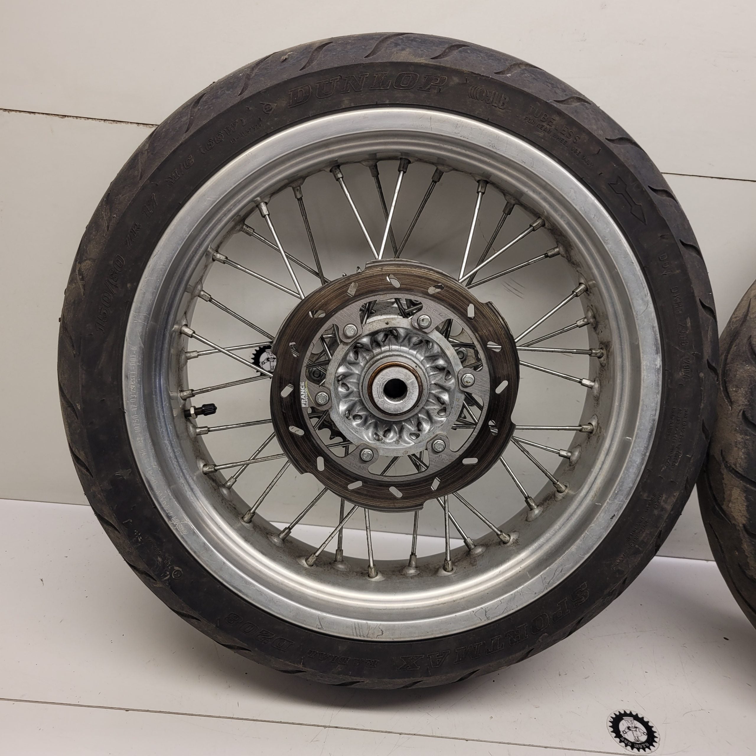 roues super motard 17" ktm 300 exc 2004