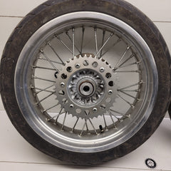 roues super motard 17" ktm 300 exc 2004-5