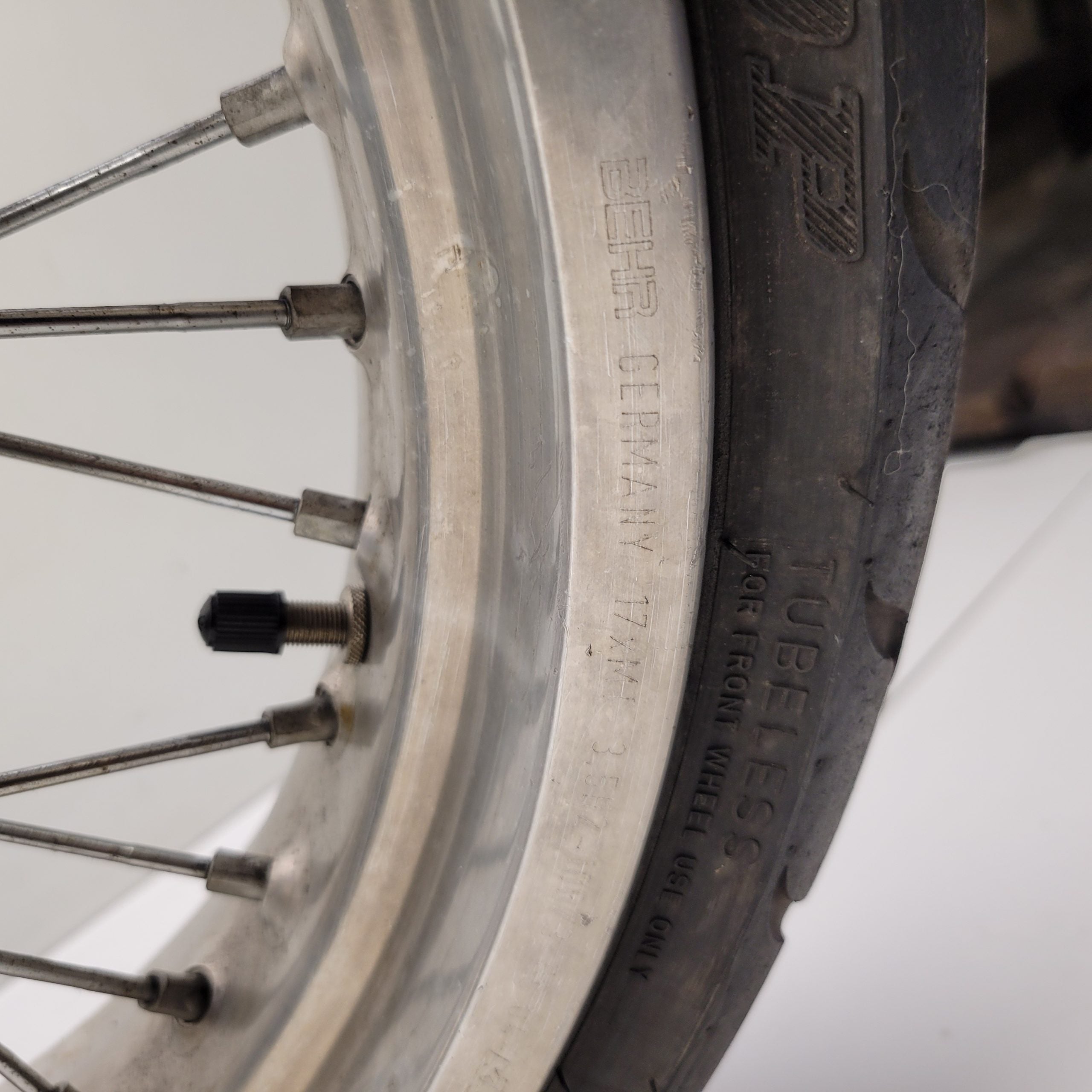 roues super motard 17" ktm 300 exc 2004-6