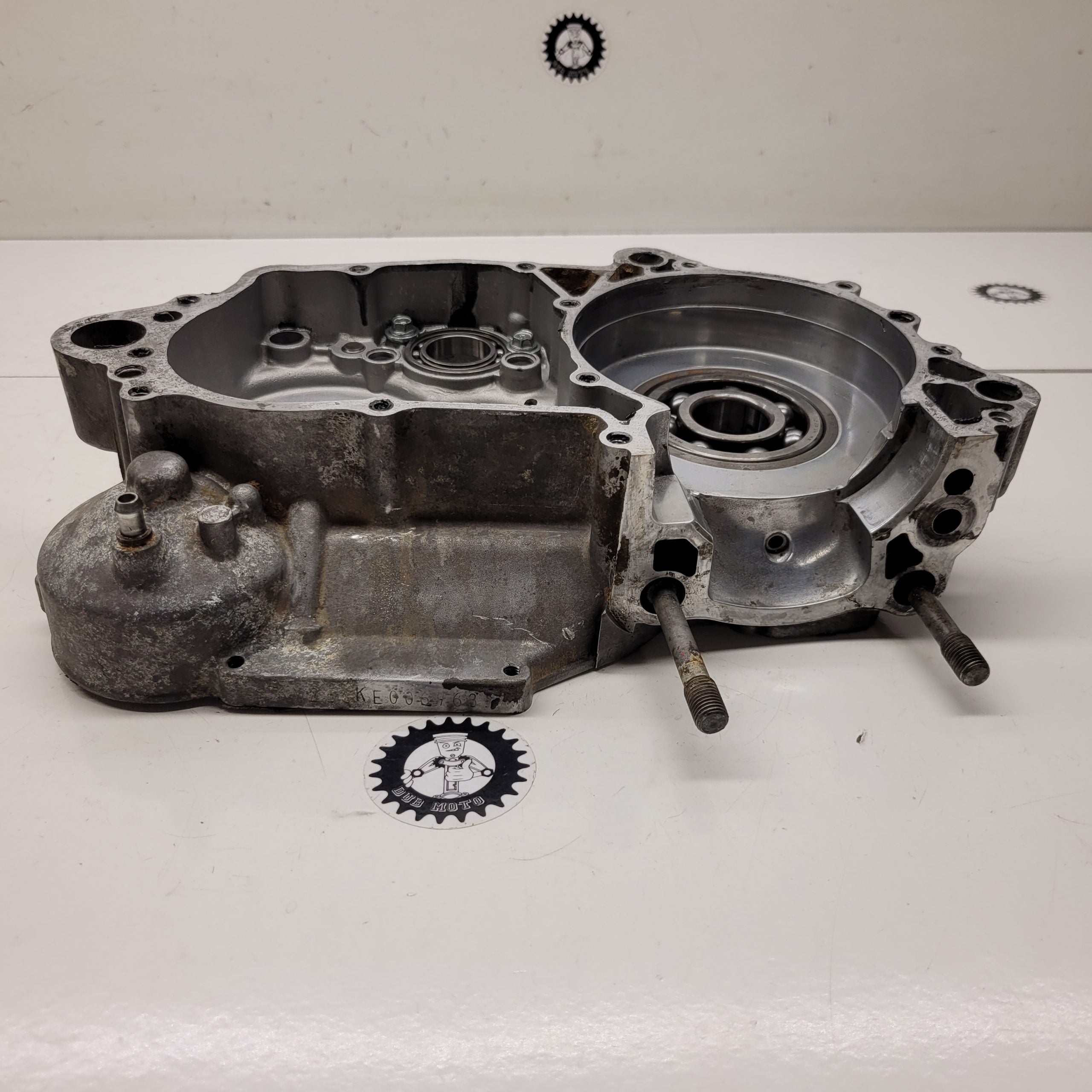 carter moteur droit kawasaki 250 kx 1995-4