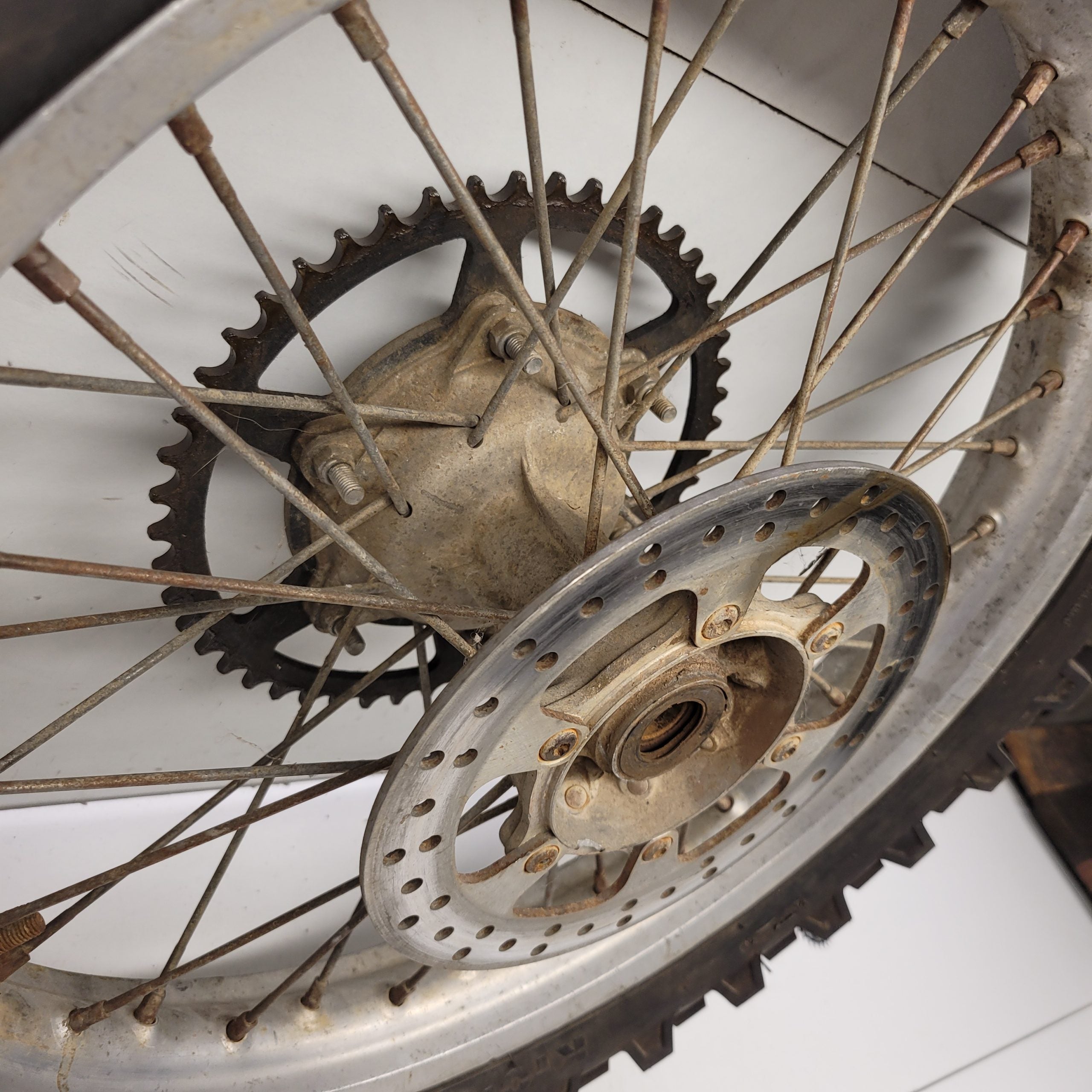 roue arrière kawasaki 250 kx 1995