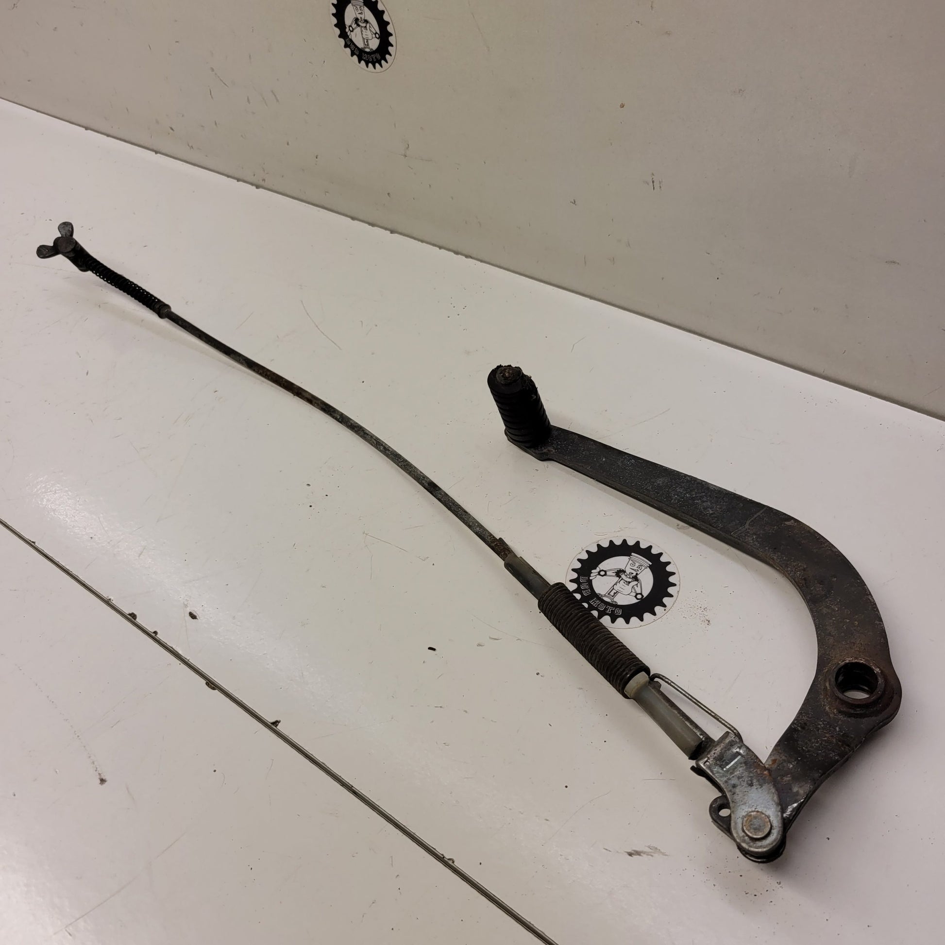 pedale frein yamaha 125 tw 2000-1