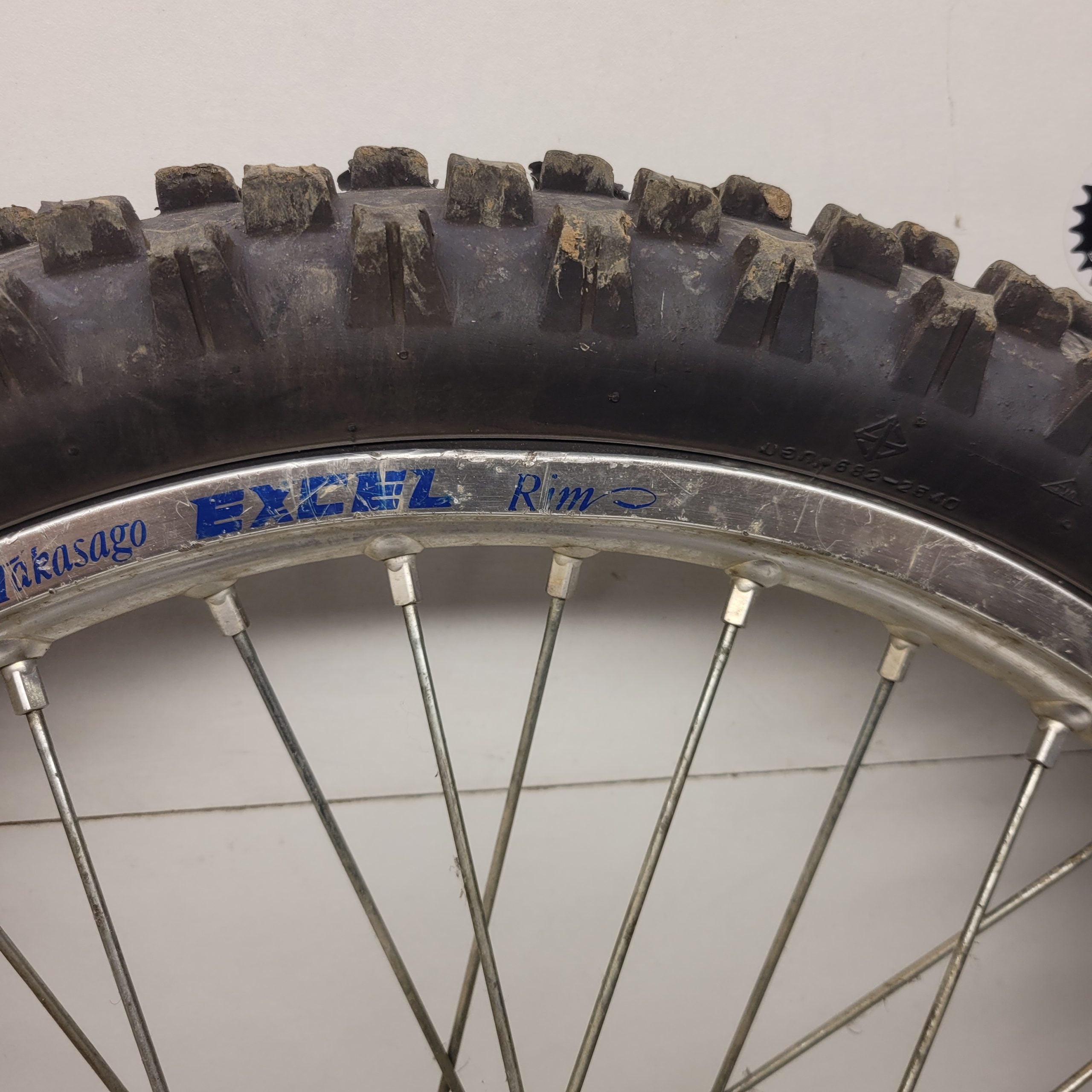 roue avant husqvarna 250 te 2006