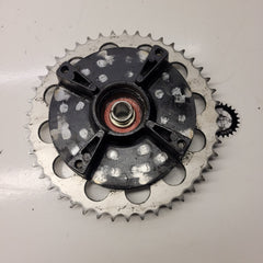 couronne et support yamaha 600 xt 2002-2