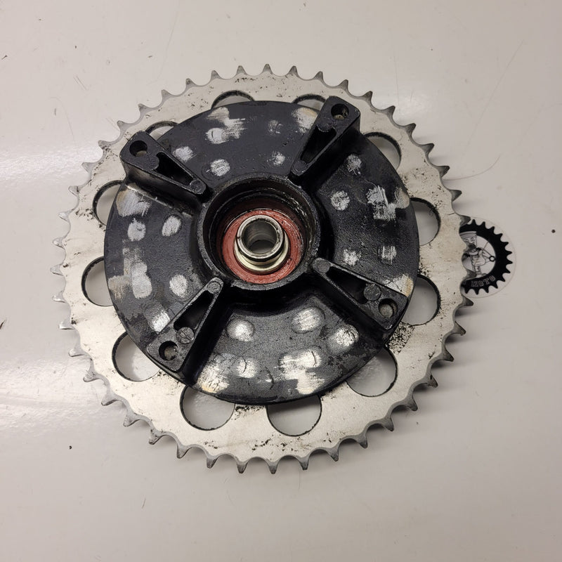 couronne et support yamaha 600 xt 2002-2
