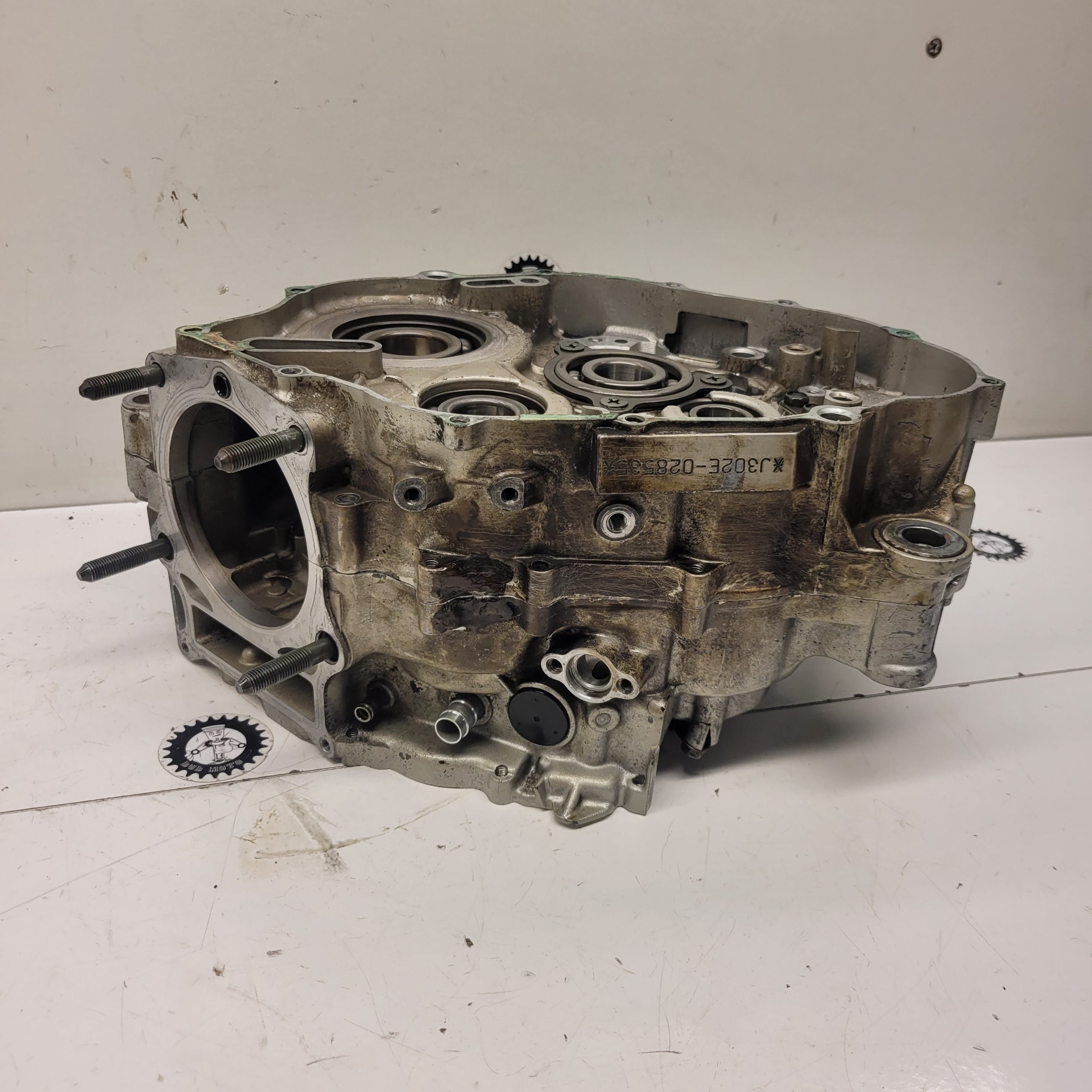 paire carters moteur yamaha 600 xt 2002-6