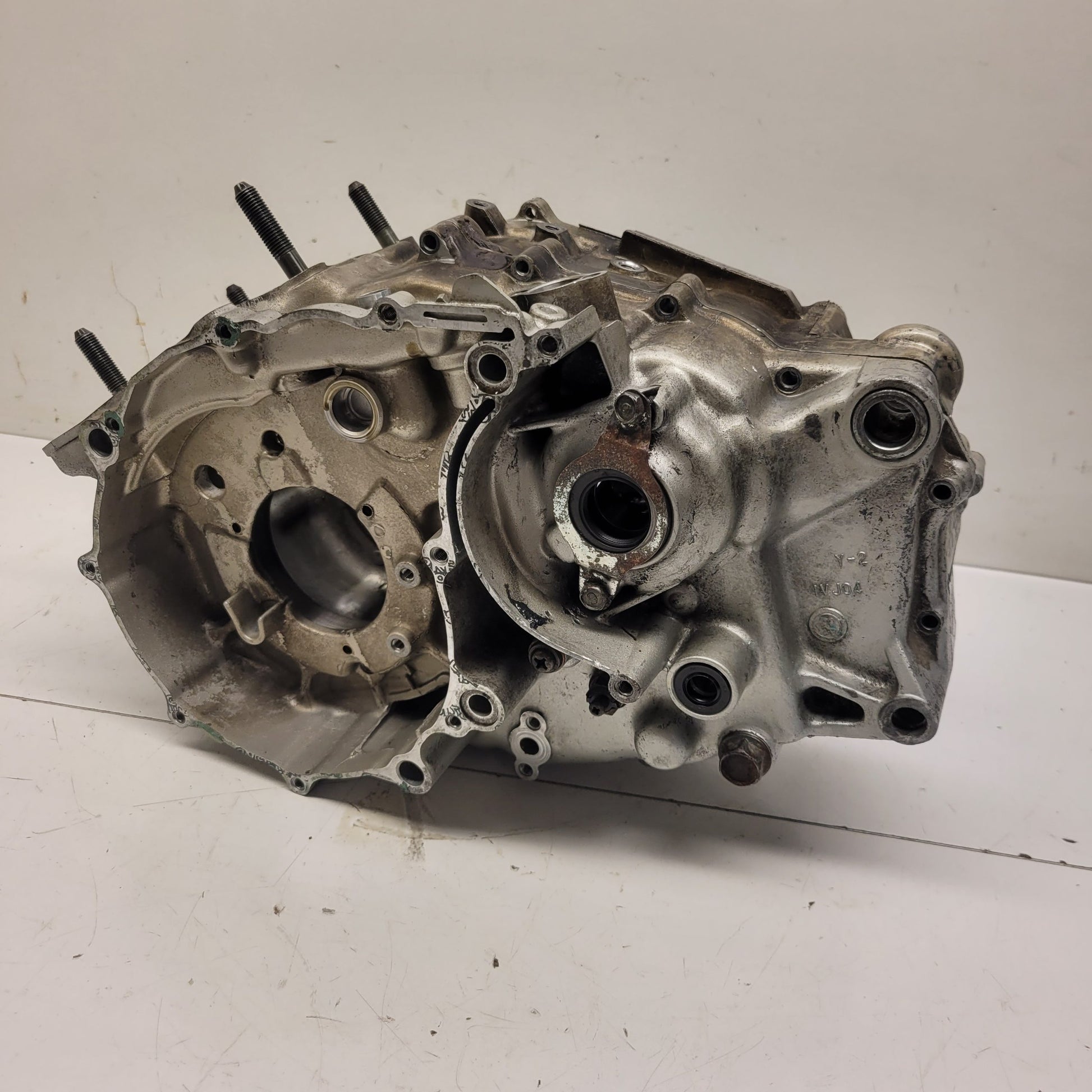 paire carters moteur yamaha 600 xt 2002-1