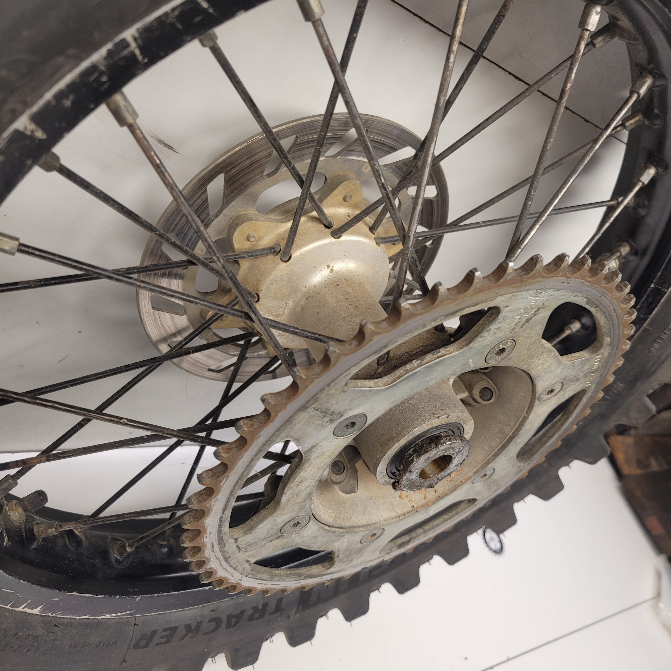 roue arrière gasgas 125 ec 2012-3