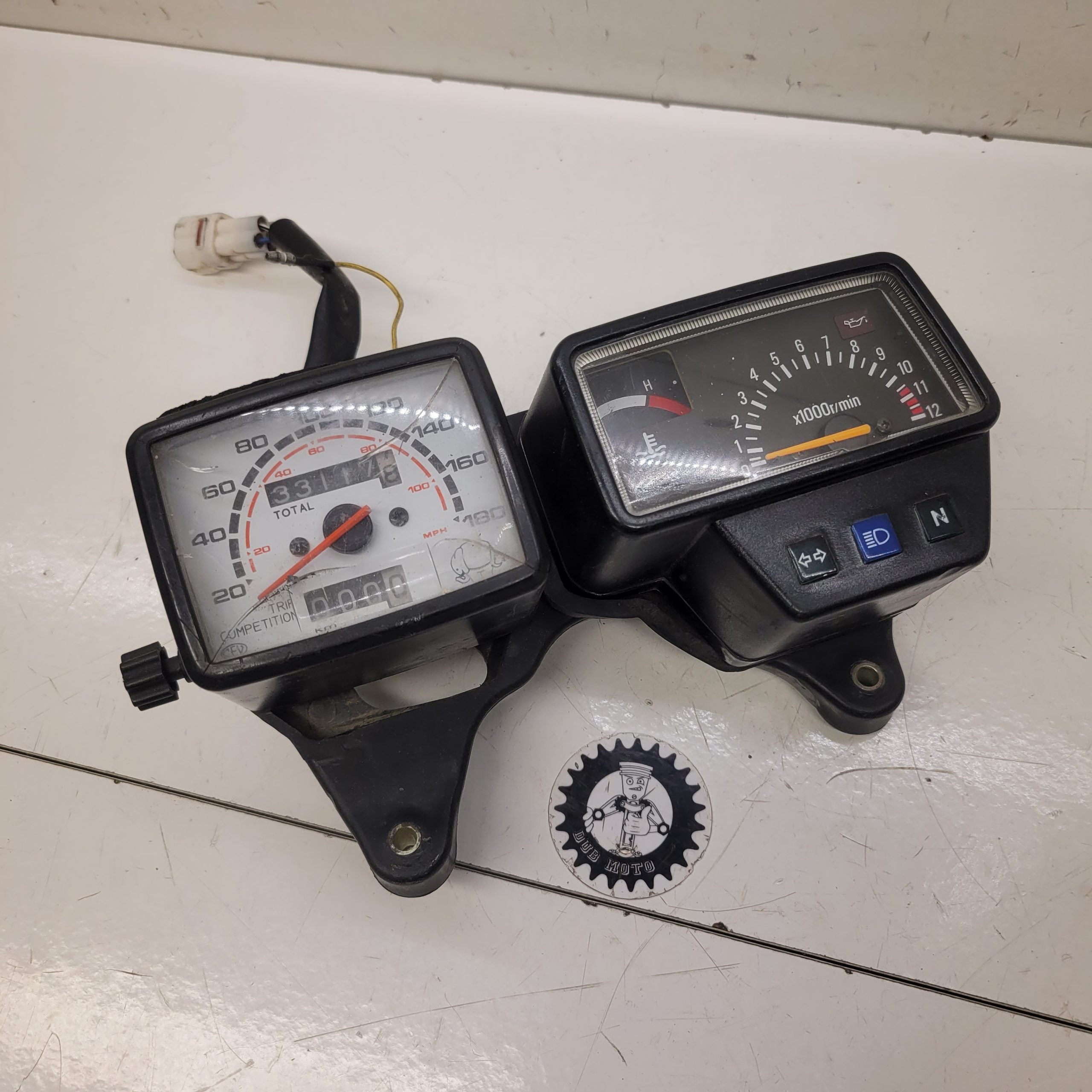 compteur yamaha 125 dtr en l'état