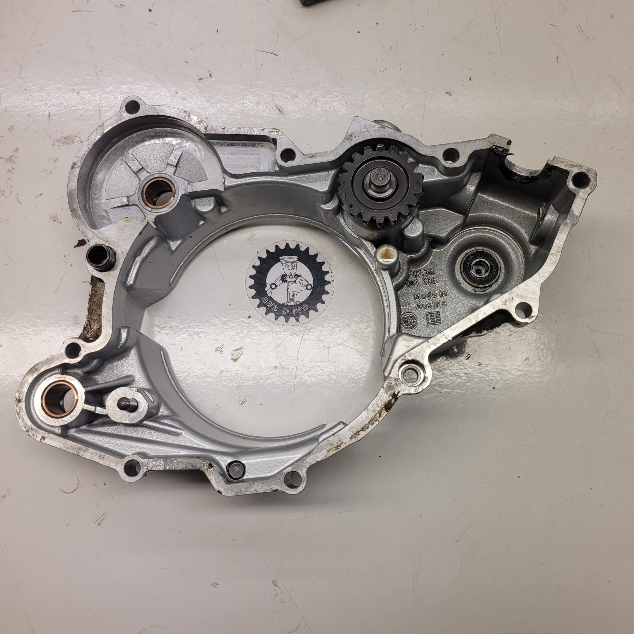 carter embrayage ktm 125 gs 1986-1991 502