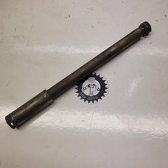 axe roue avant ktm 125 gs 1986-1