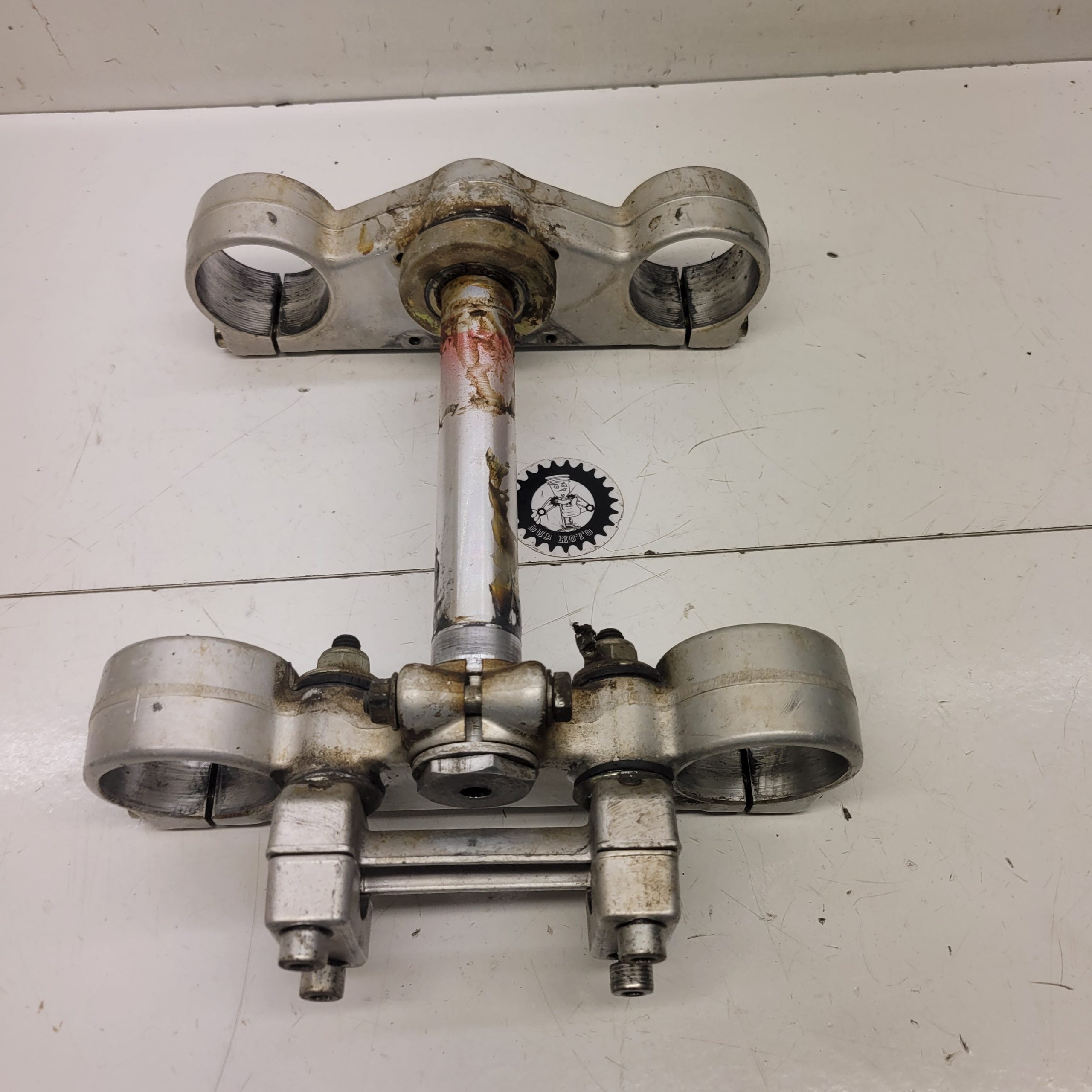 té de fourche ktm 125 gs 1986