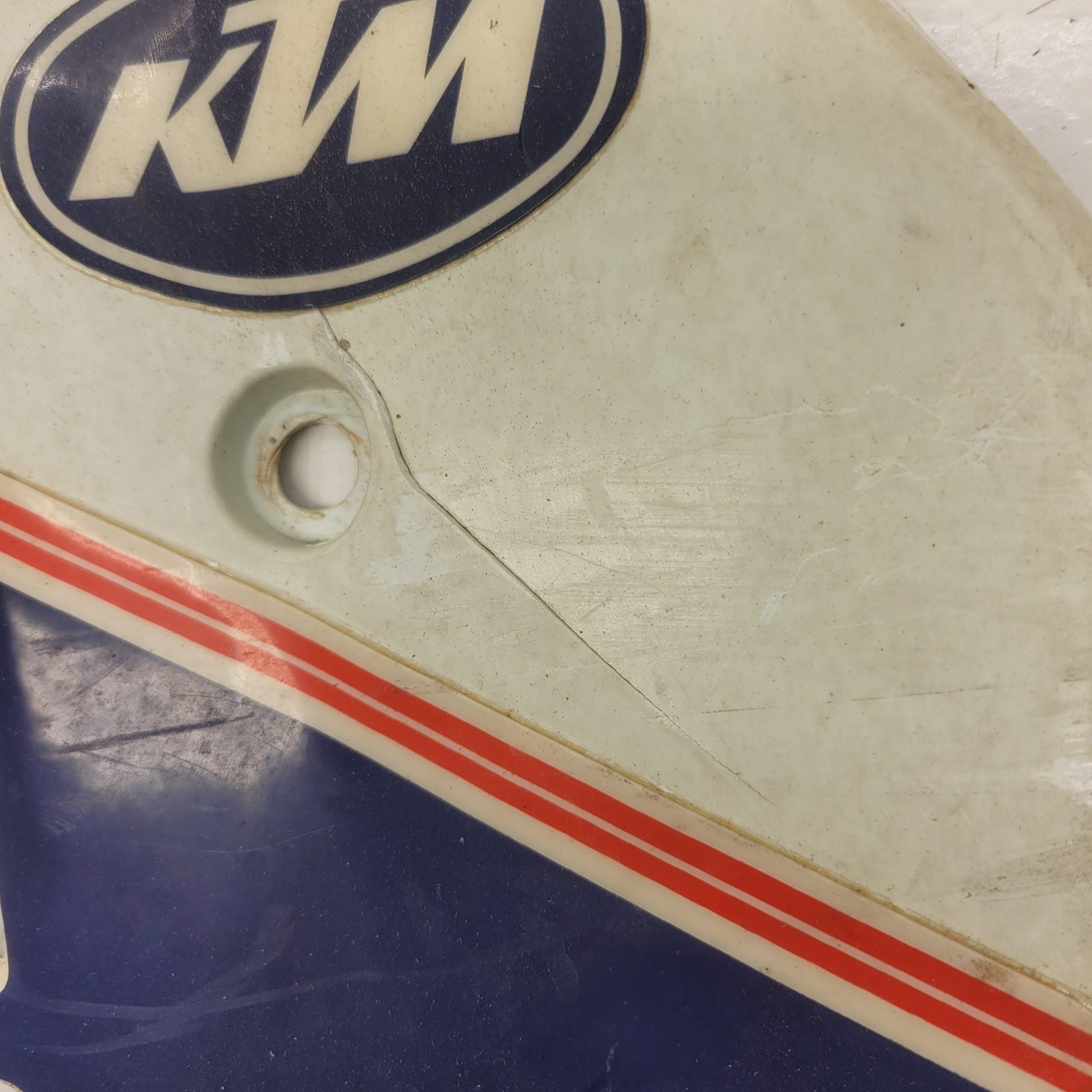 plastique ktm 125 gs 1986