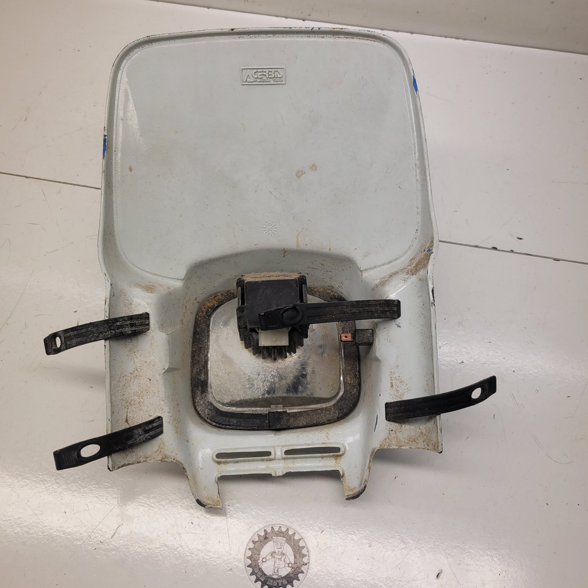 plaque phare ktm 125 gs 1986-2
