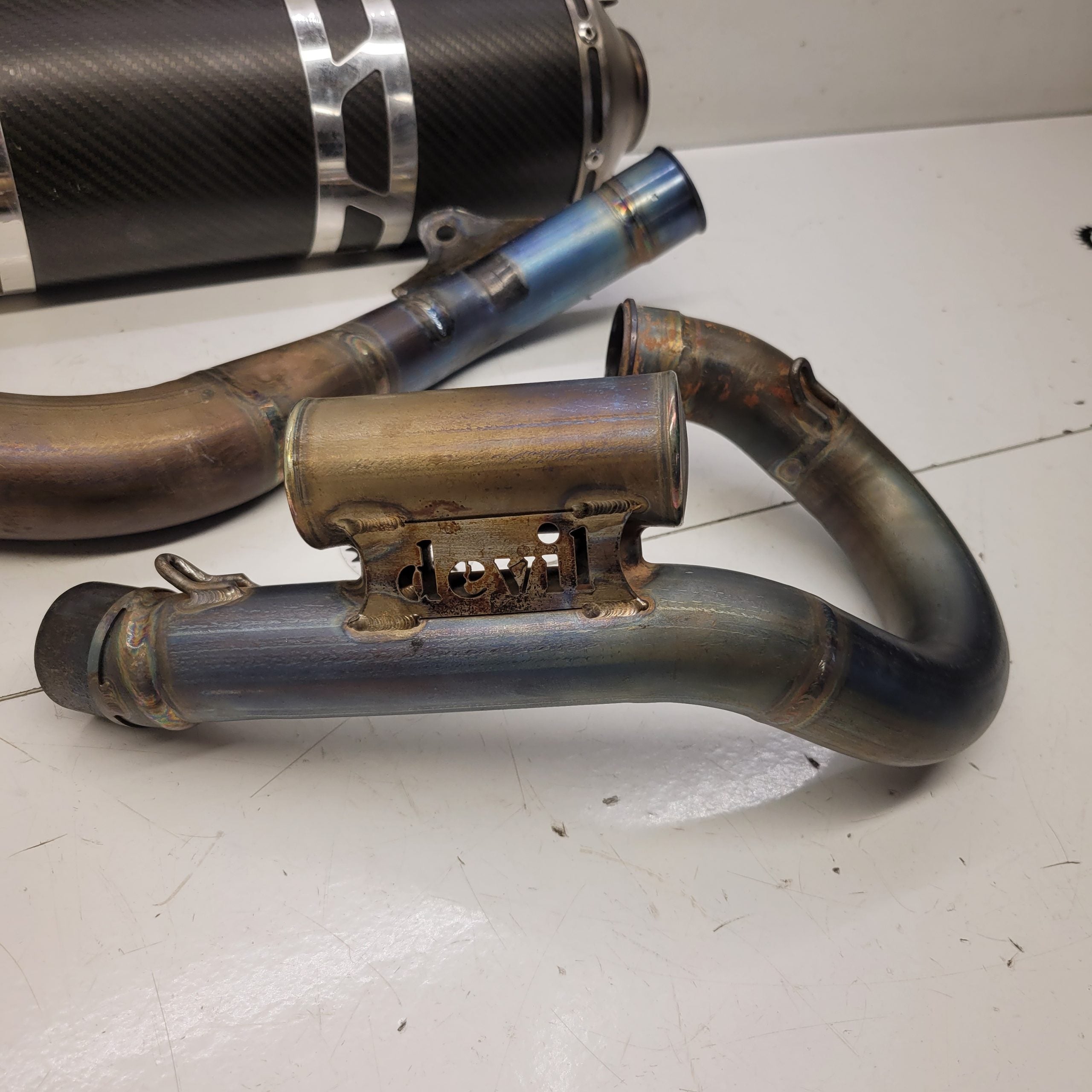 echappement devil husqvarna 250 fc 2015