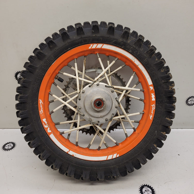 Roue arriere ktm 50 sx 2001-3