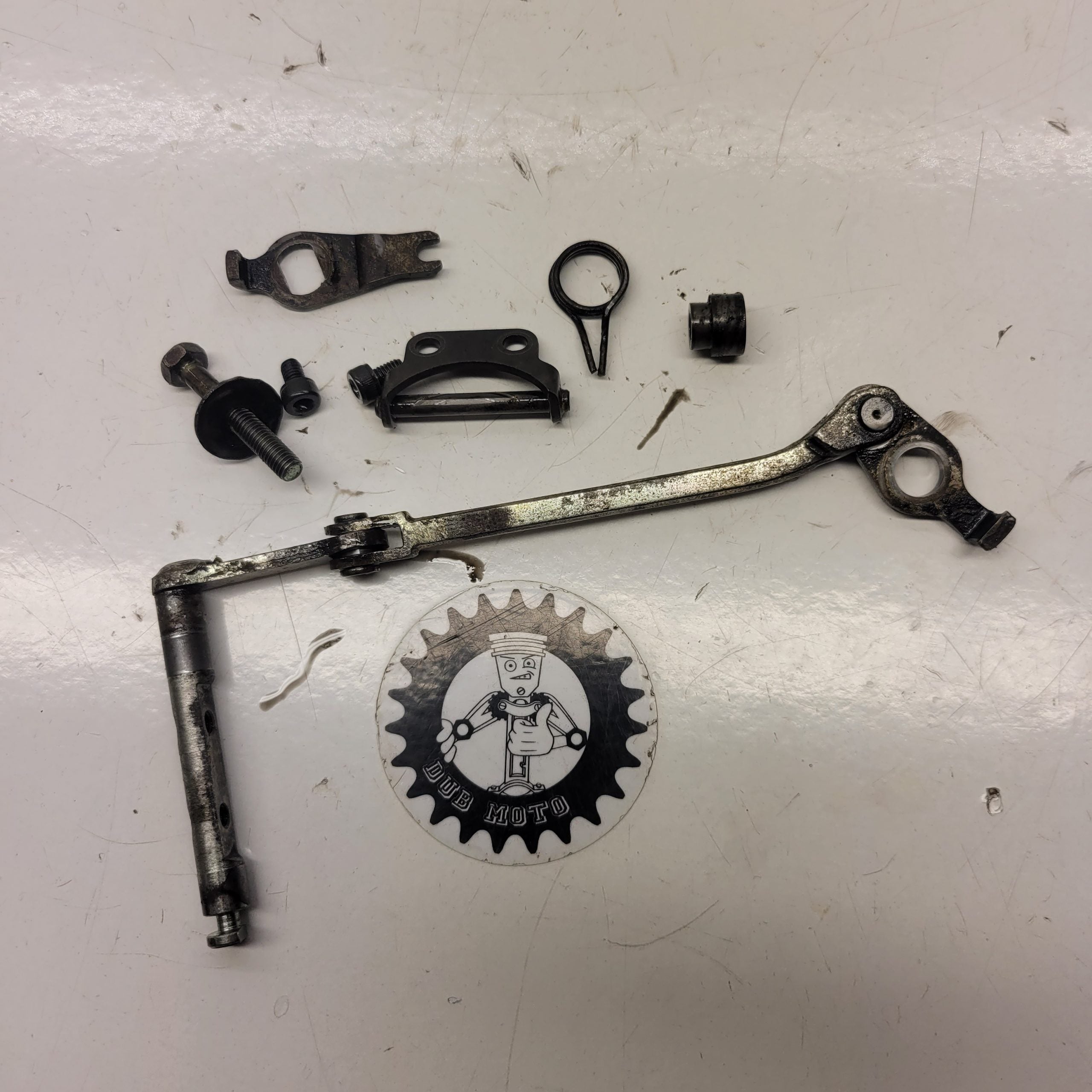 commande de valve yamaha 250 yz 1989