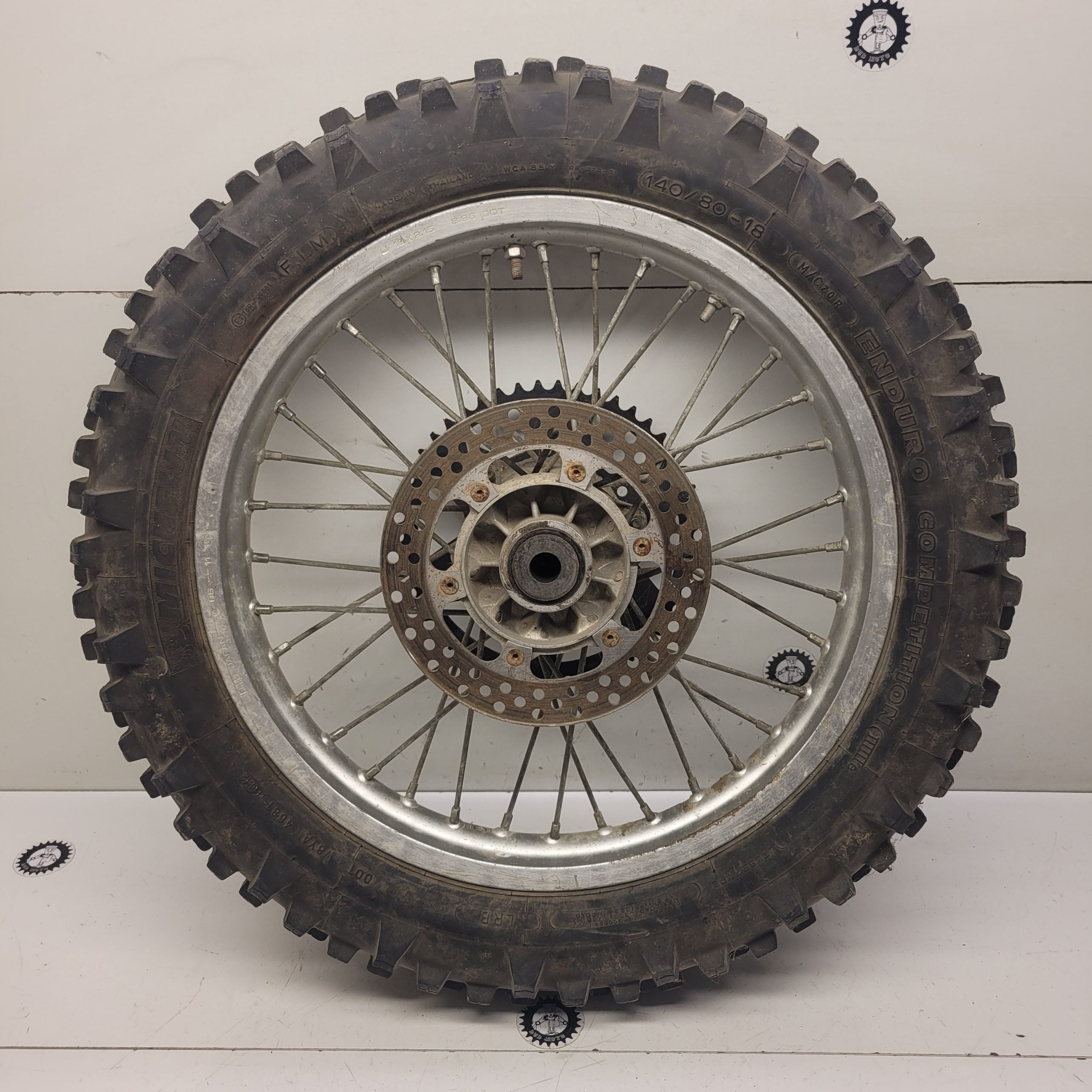 roue arriere yamaha 250 yz 1989