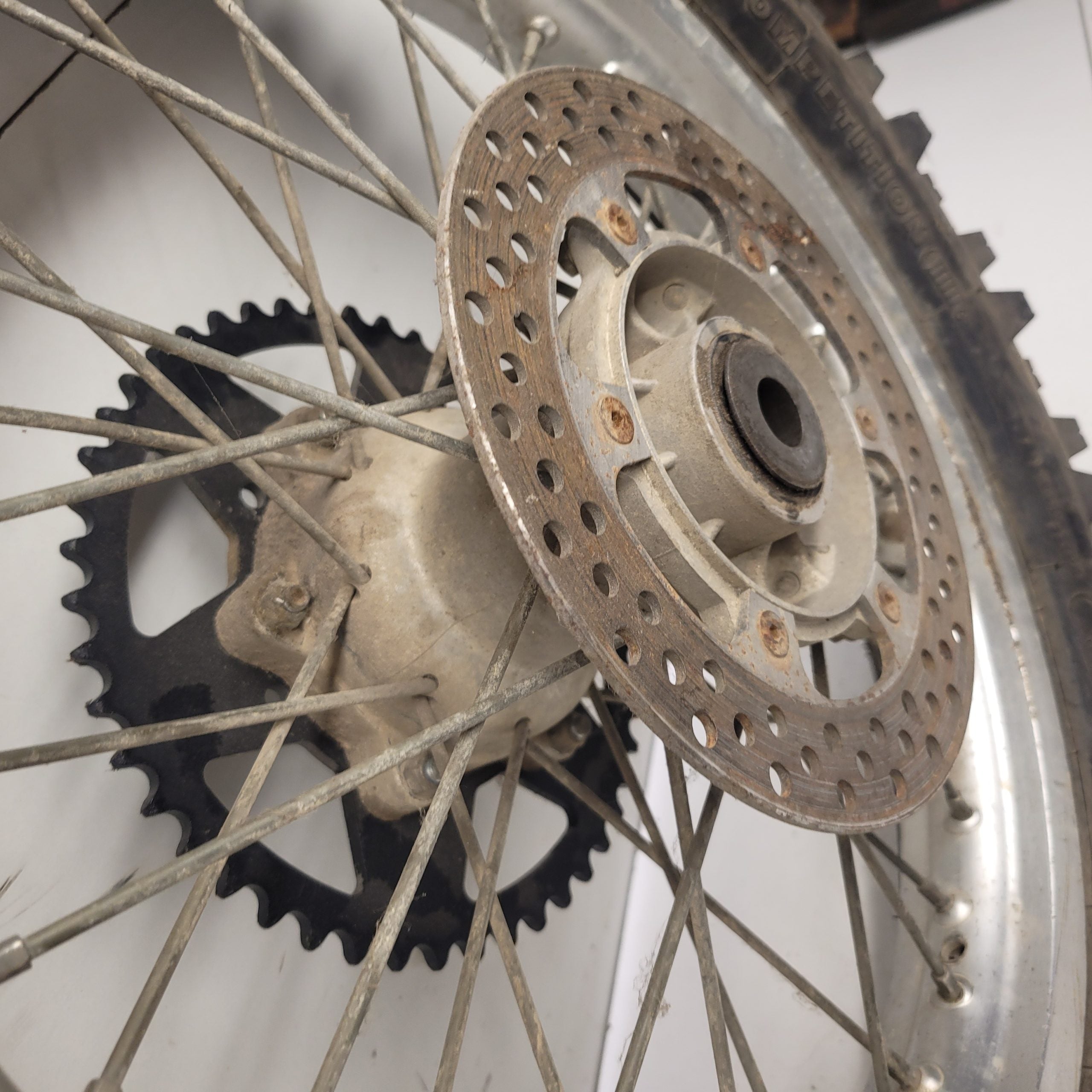 roue arriere yamaha 250 yz 1989
