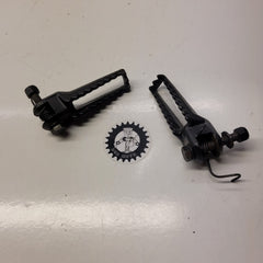 cales pieds ktm 125 gs 1987-1