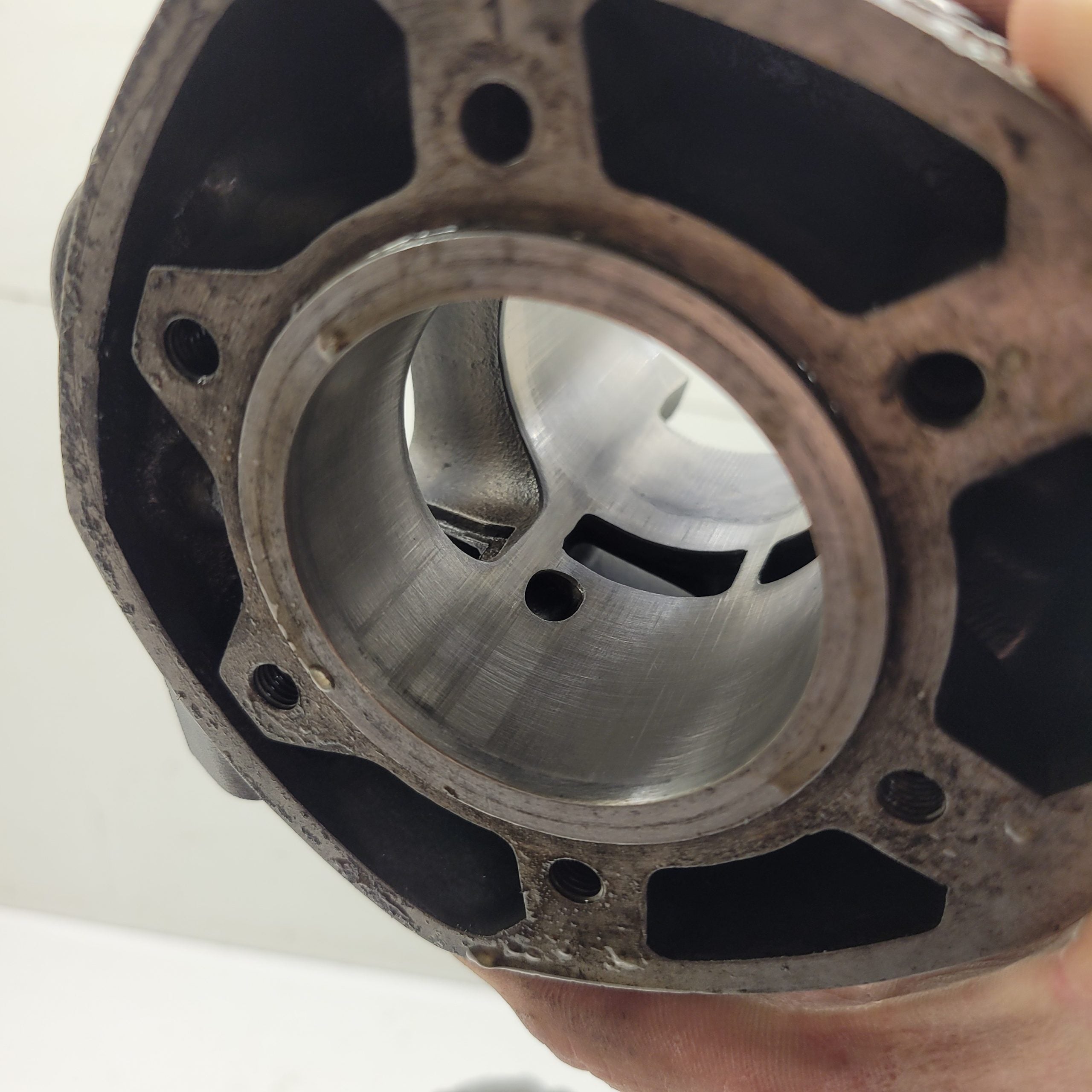 cylindre piston culasse ktm 125 gs 1989 502-4