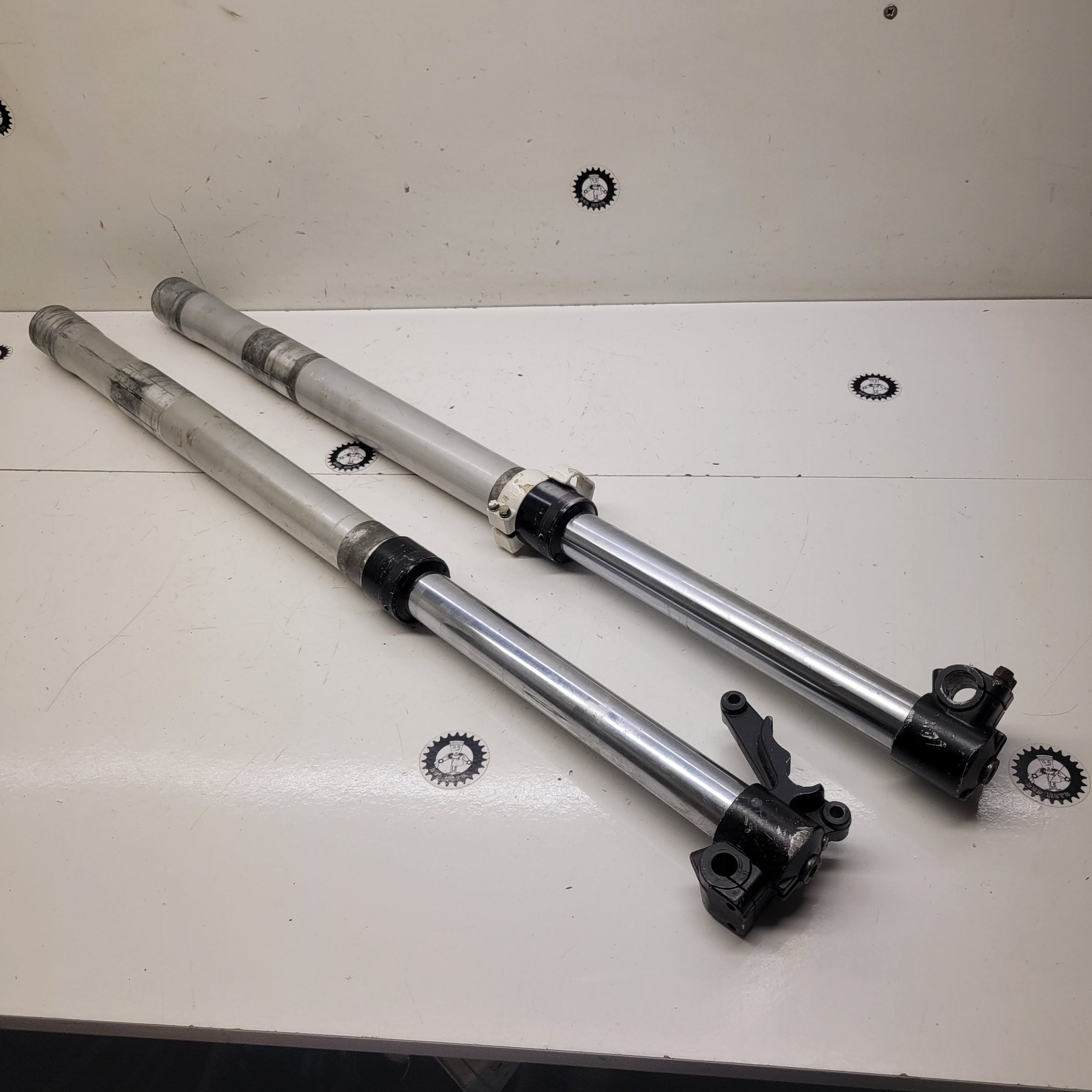 fourche  ktm 125 gs 1987