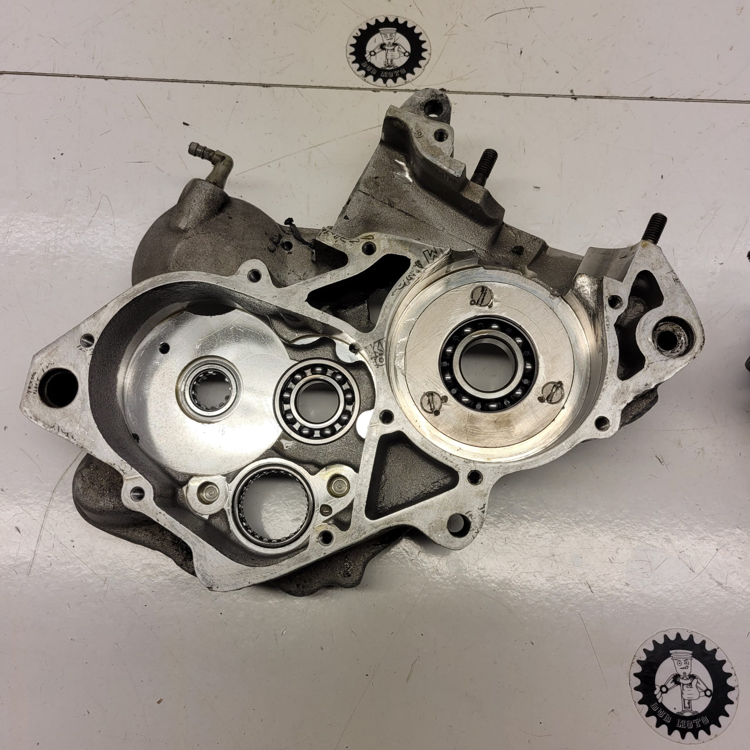 carters moteur ktm 125 gs 1987 502