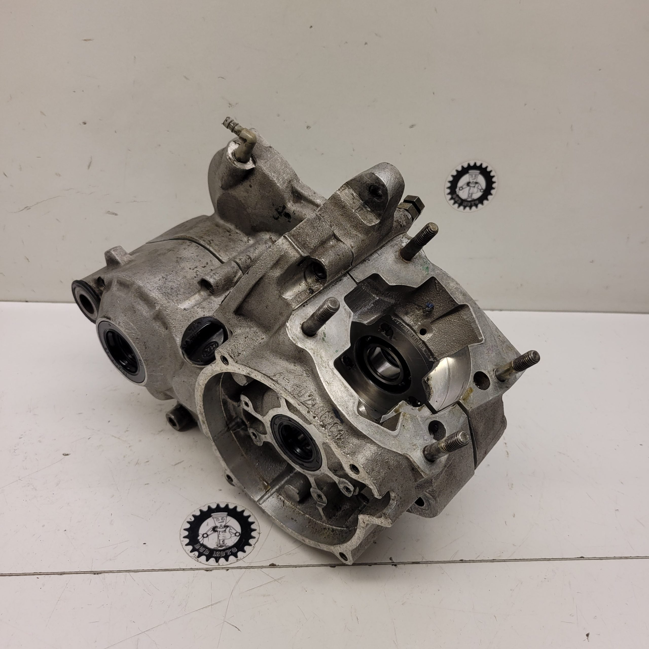 carters moteur ktm 125 gs 1987 502