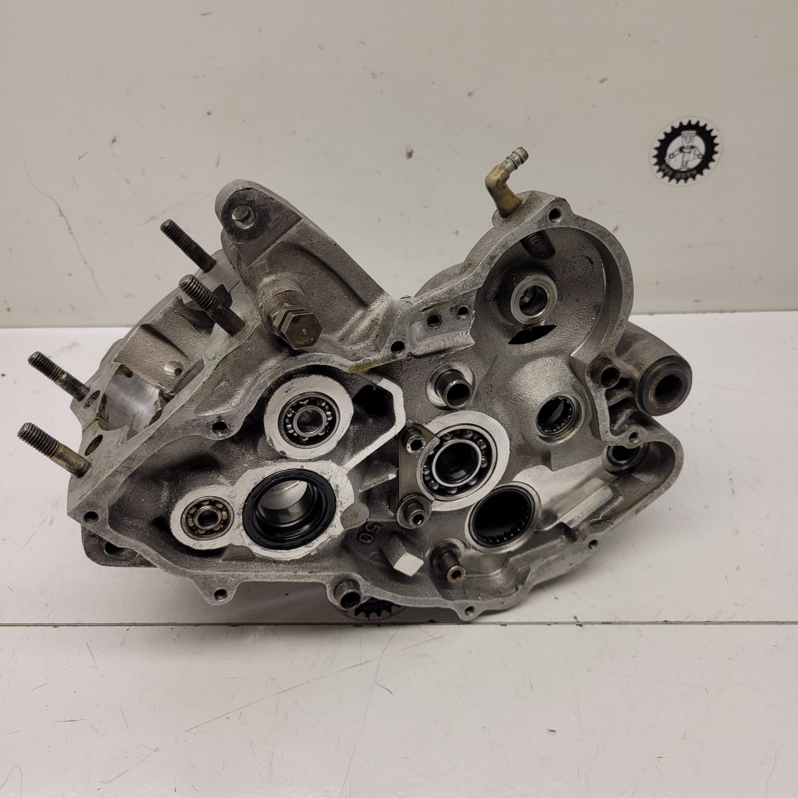 carters moteur ktm 125 gs 1987 502-4