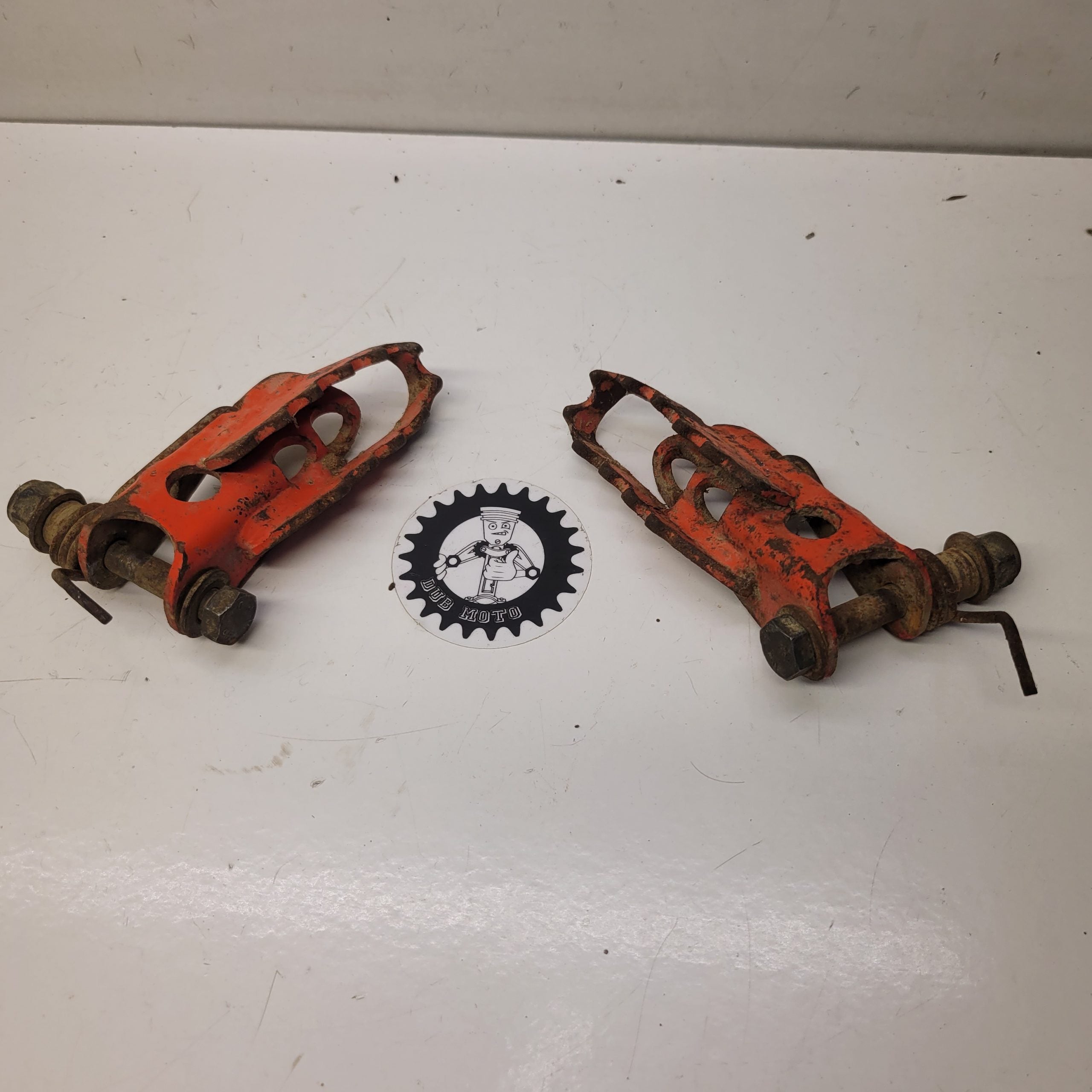 cales pieds ktm 125 mx 1983