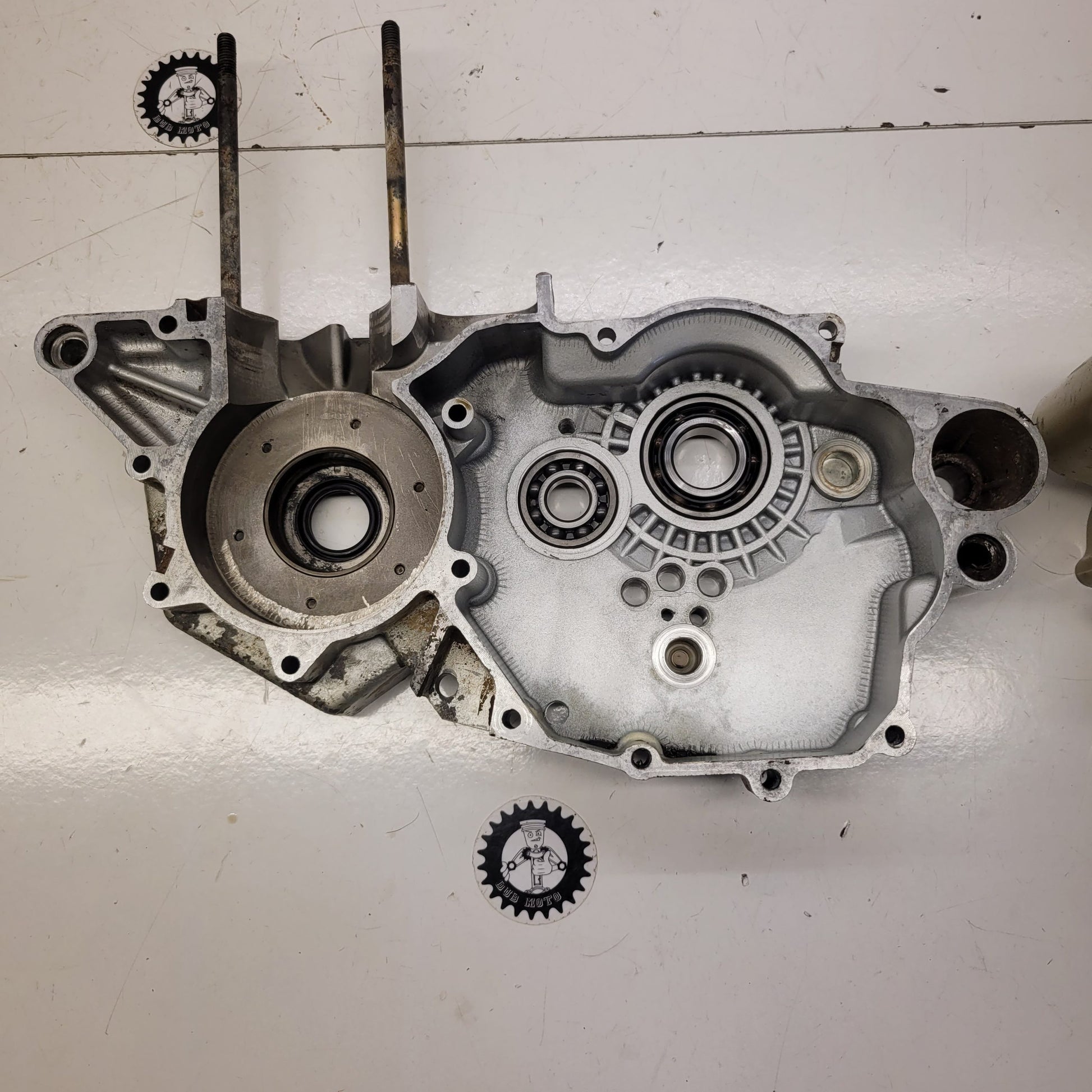 carters moteur ktm 125 mx 1983 type 500-6