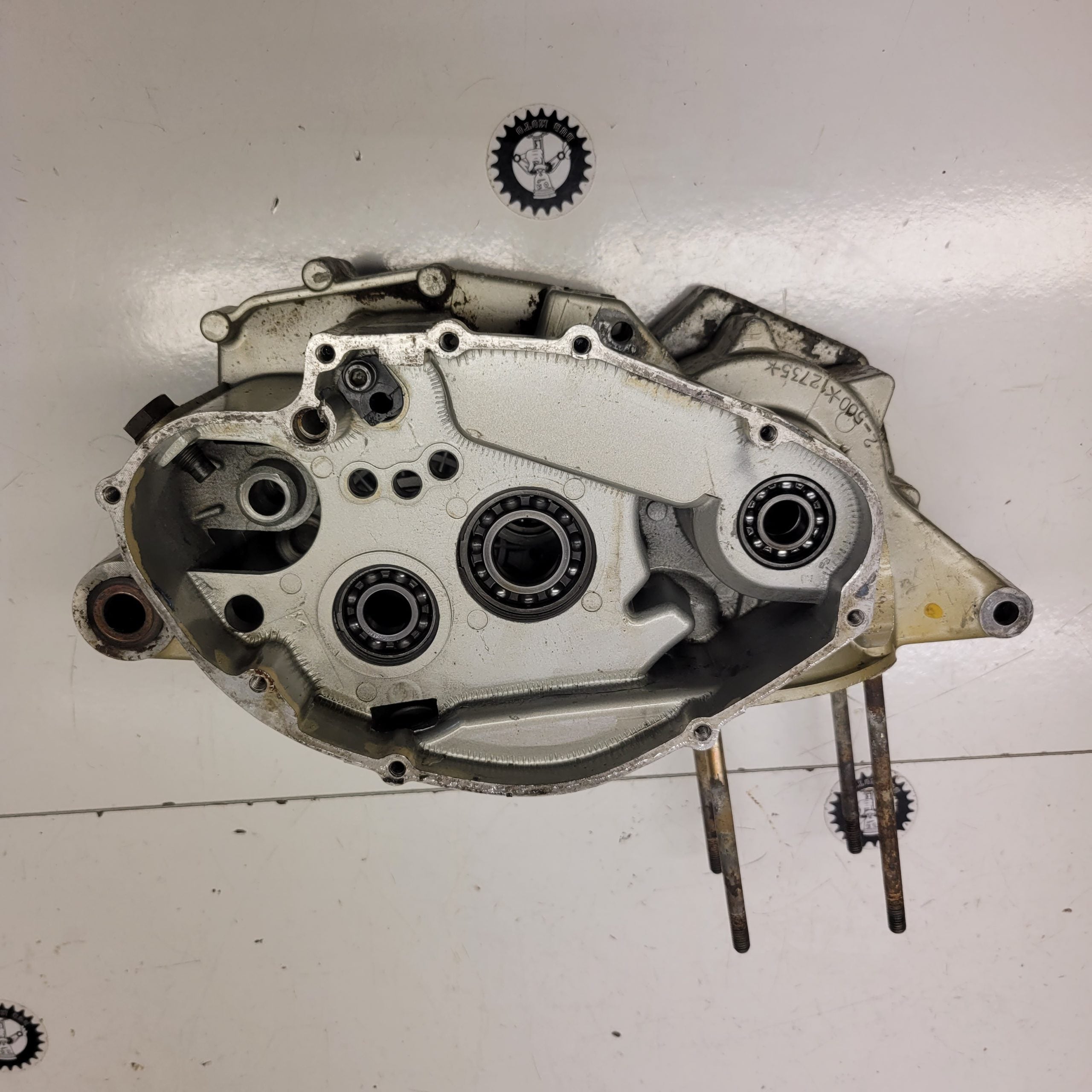 carters moteur ktm 125 mx 1983 type 500-4