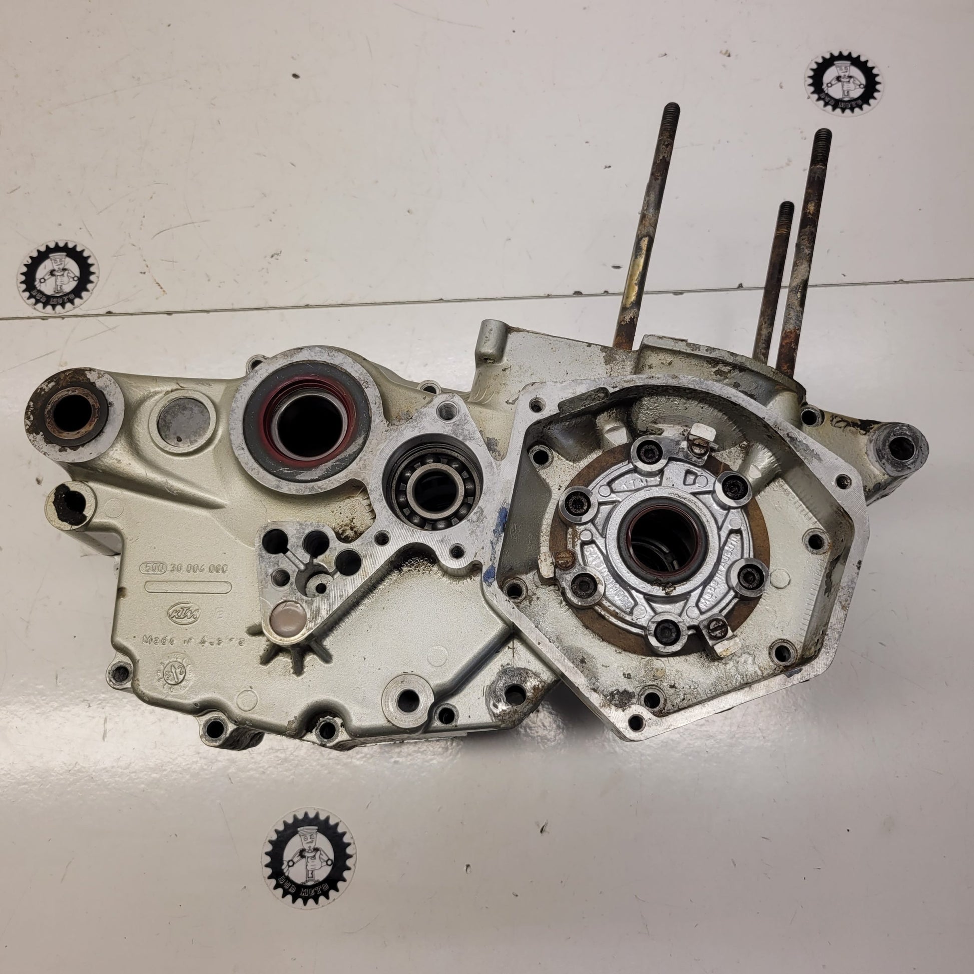 carters moteur ktm 125 mx 1983 type 500-3