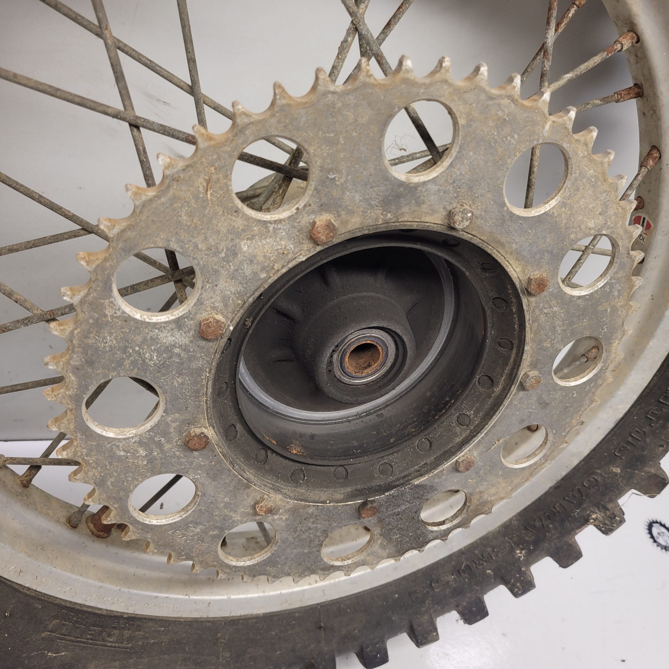 roue arrière ktm 125 mx 1983