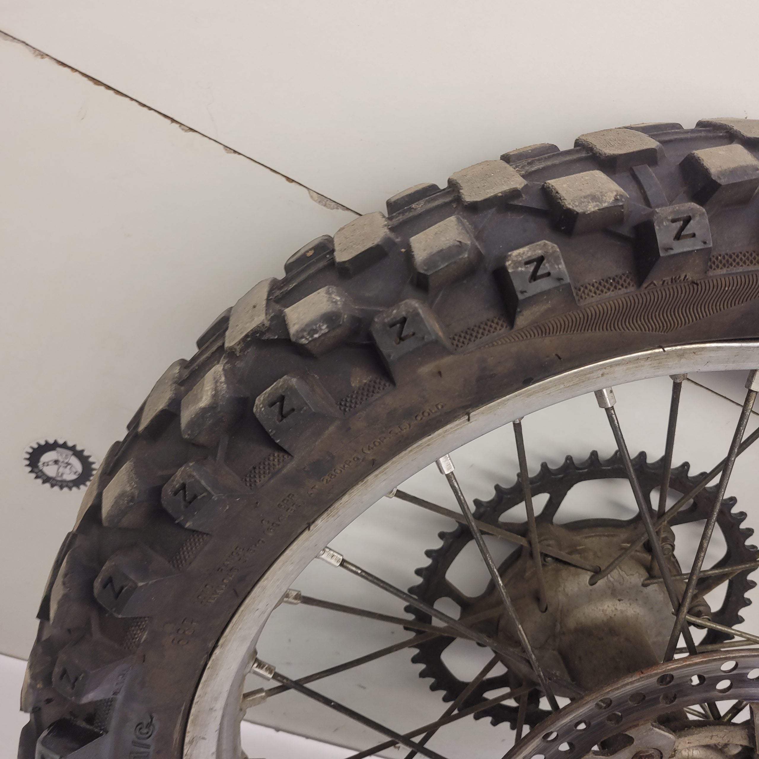 roue arrière yamaha 250 wr yz 19" 2000