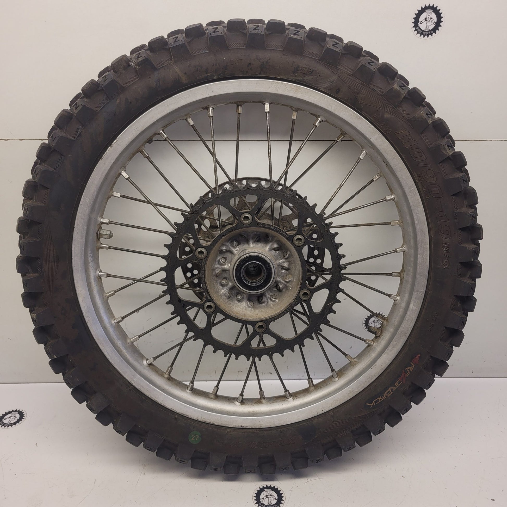 roue arrière yamaha 250 wr yz 19" 2000-3