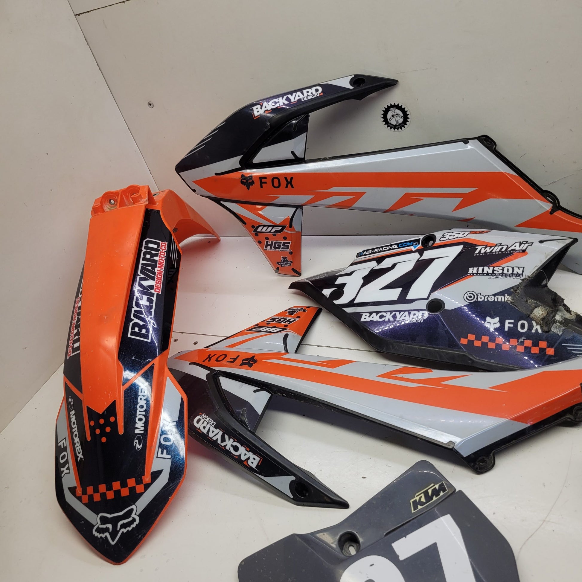 plastique ktm 350 sxf 2017-2