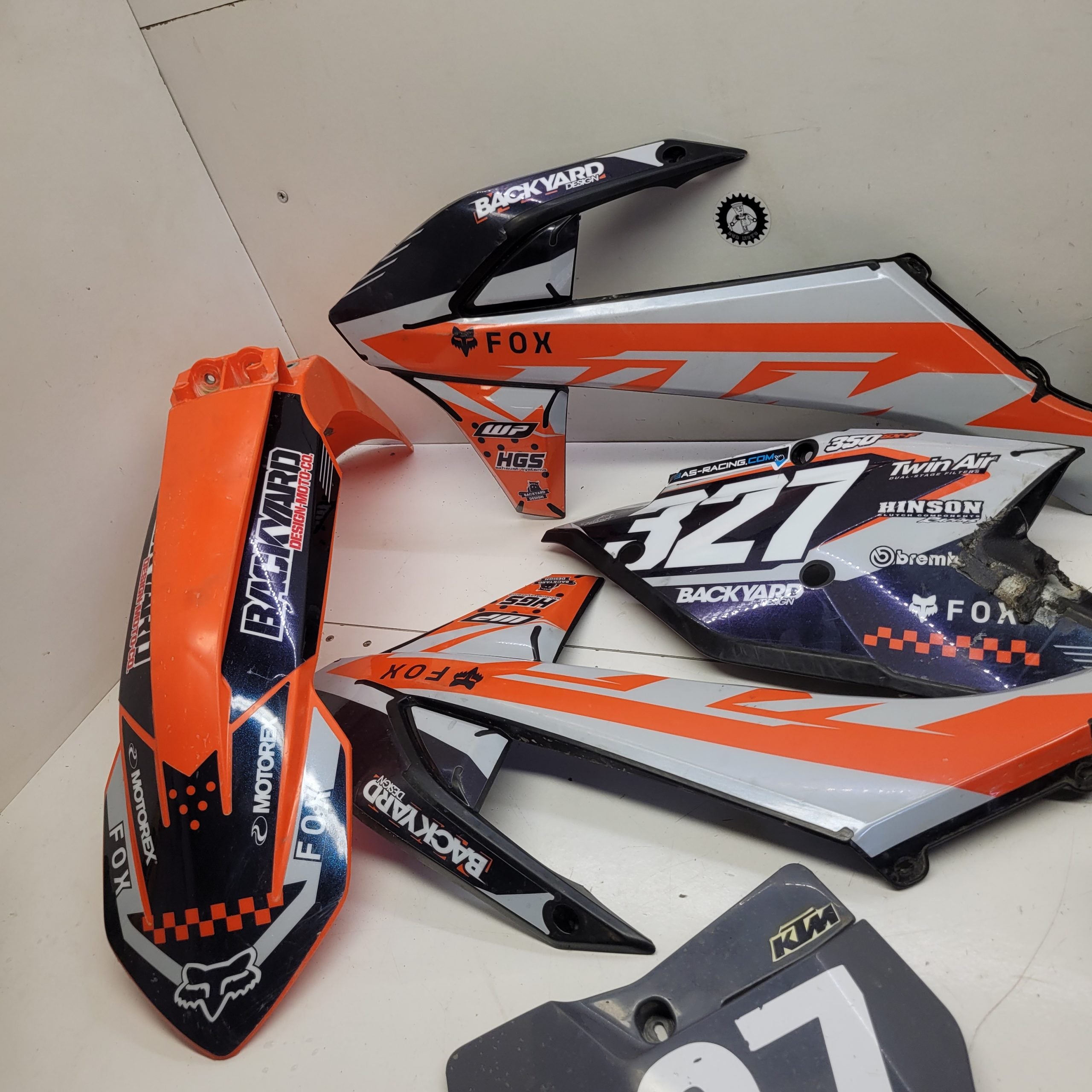 plastique ktm 350 sxf 2017