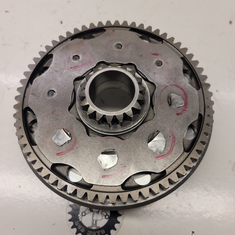 cloche embrayage en l'état honda 250 cr-3
