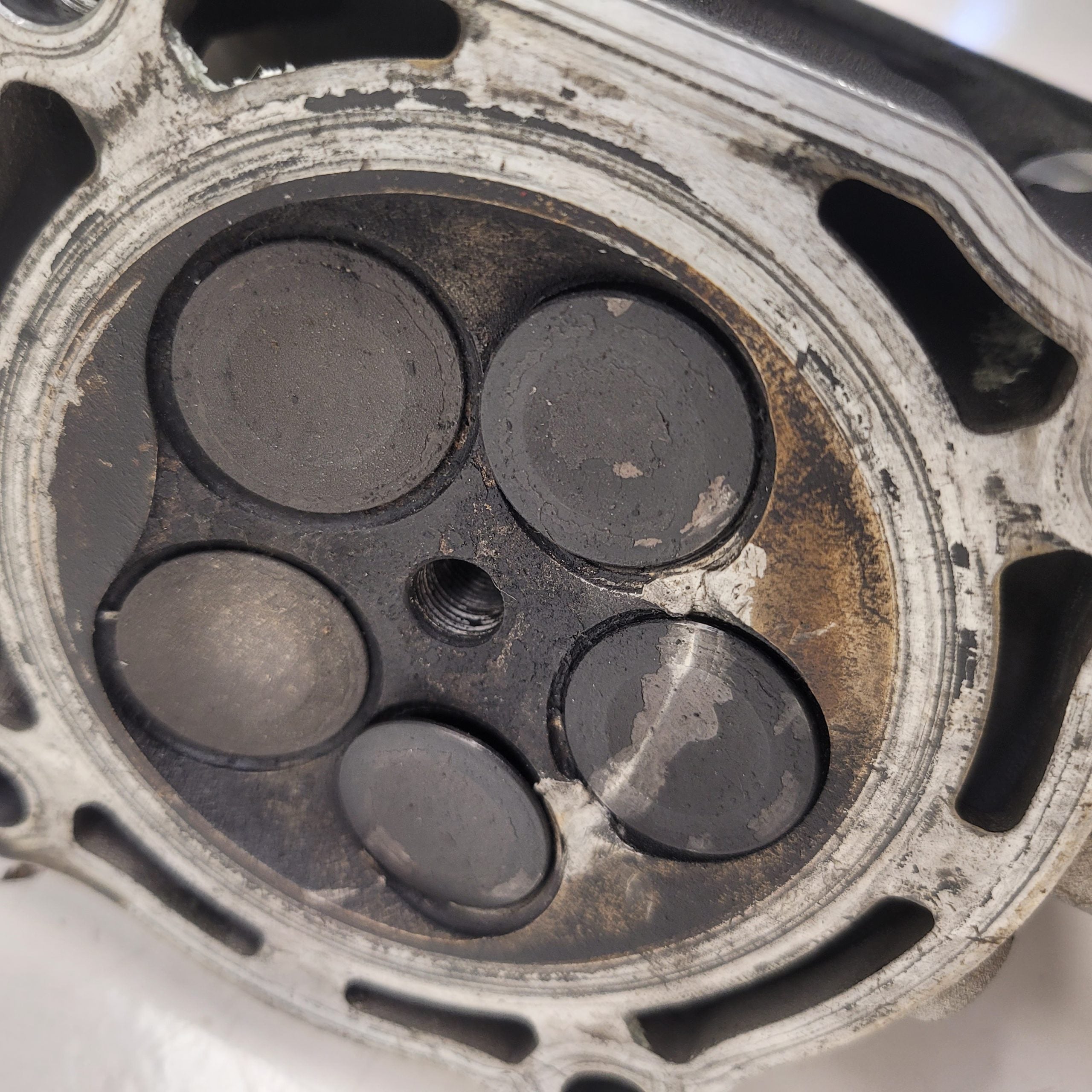 culasse en l'état yamaha 250 yzf 2010-5