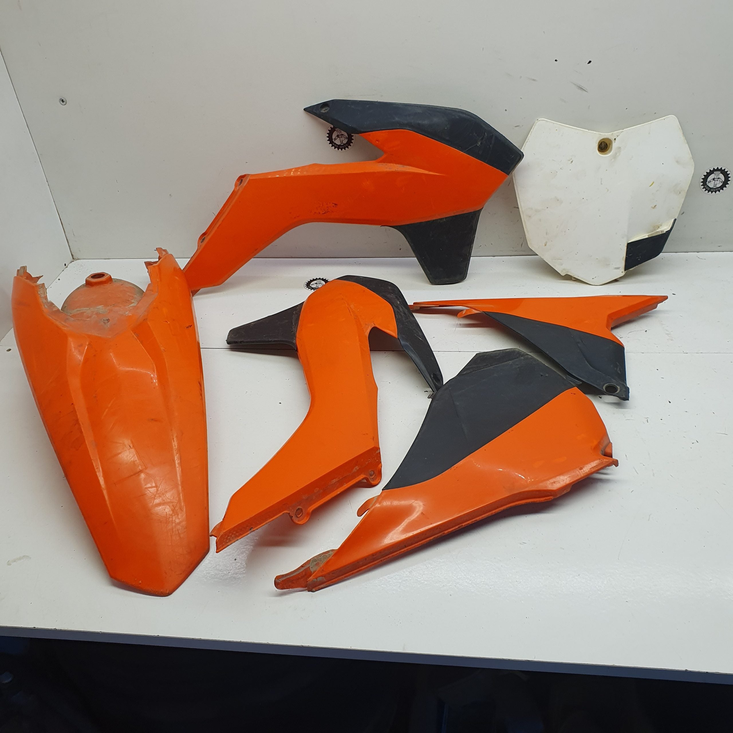 lot plastiques ktm 350 sxf 2011