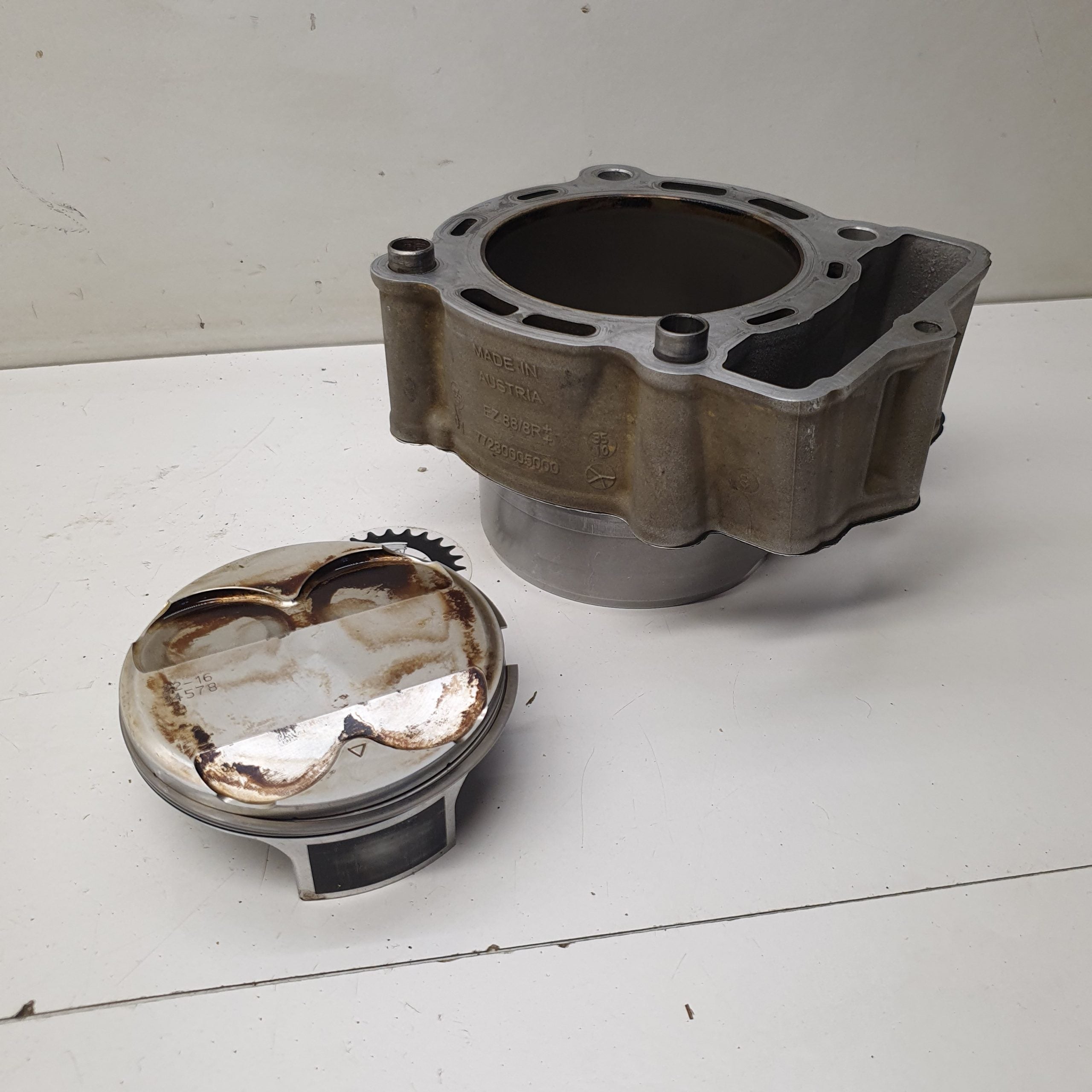 cylindre piston ktm 350 sxf 2011